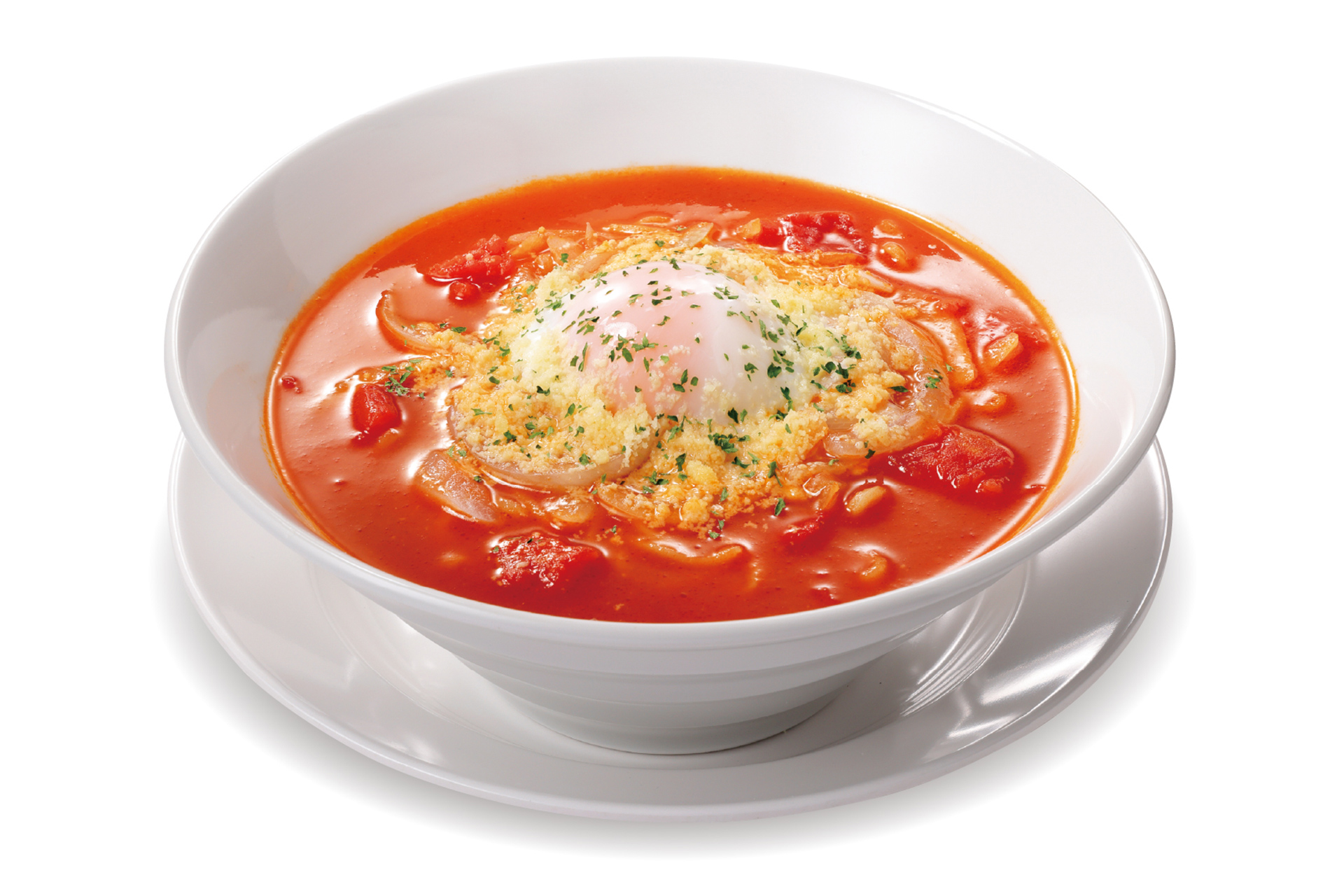 「トマト&カレーらーめん」