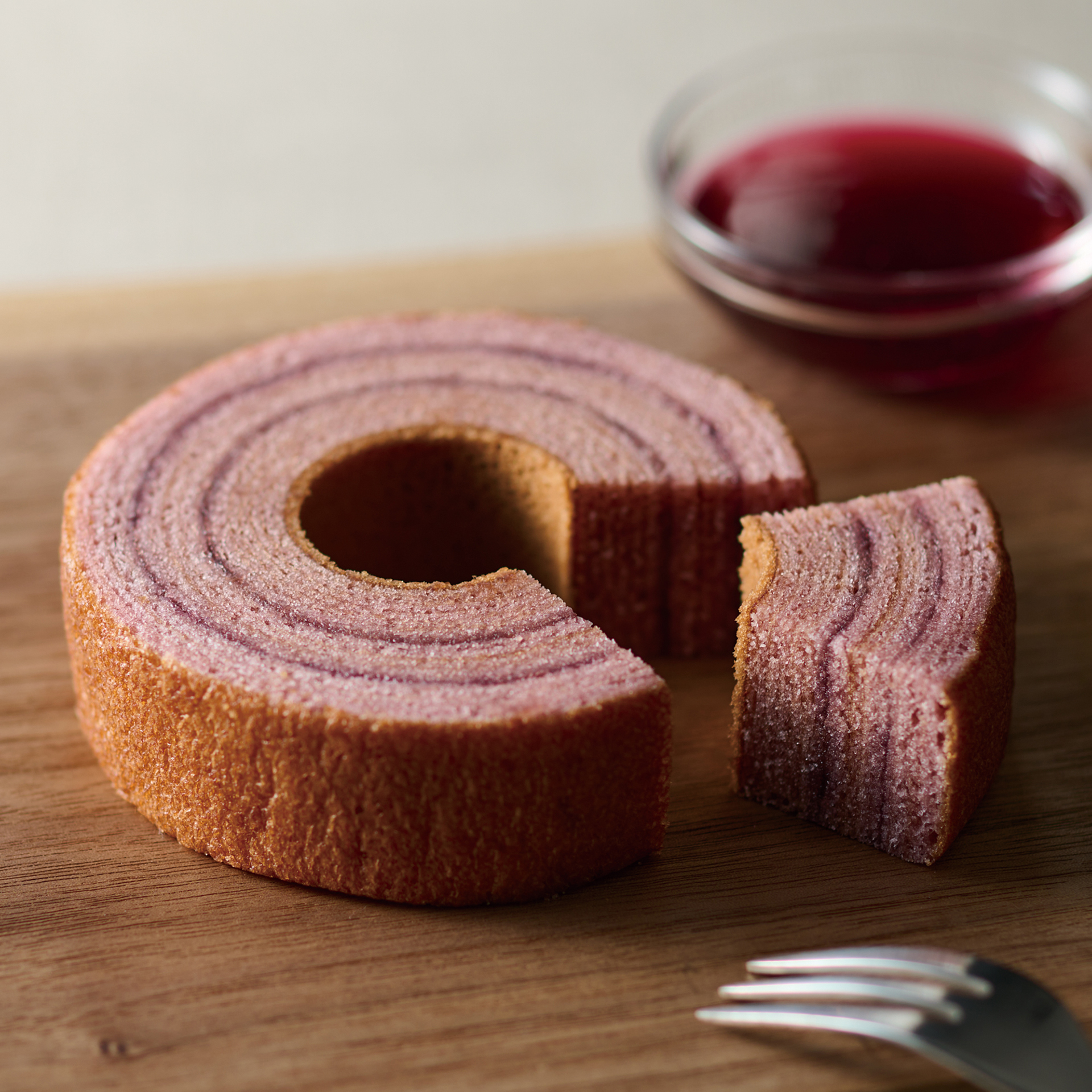 「ハスカップバウム」（250円）