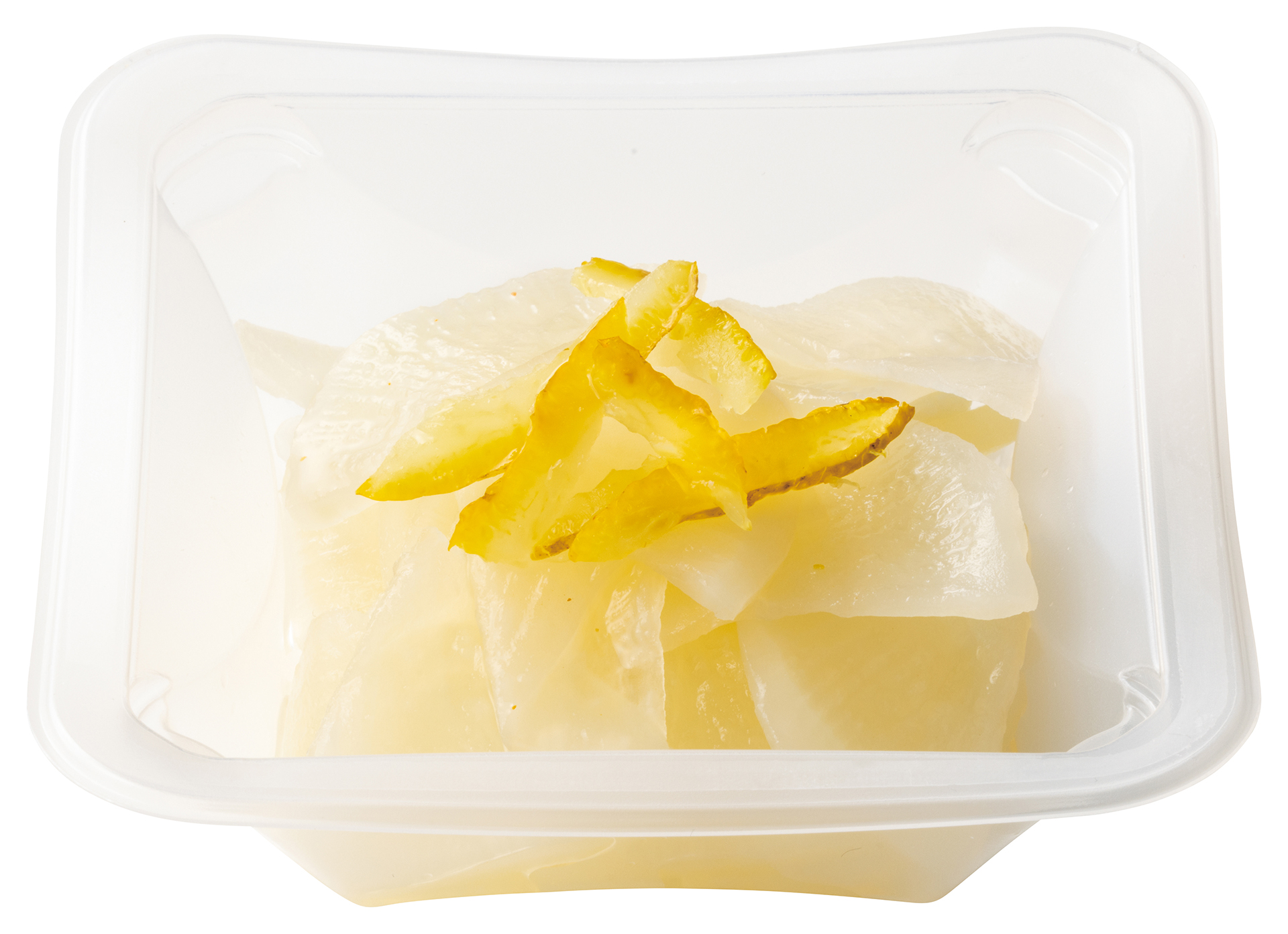 「さっぱりゆず大根」（180円）