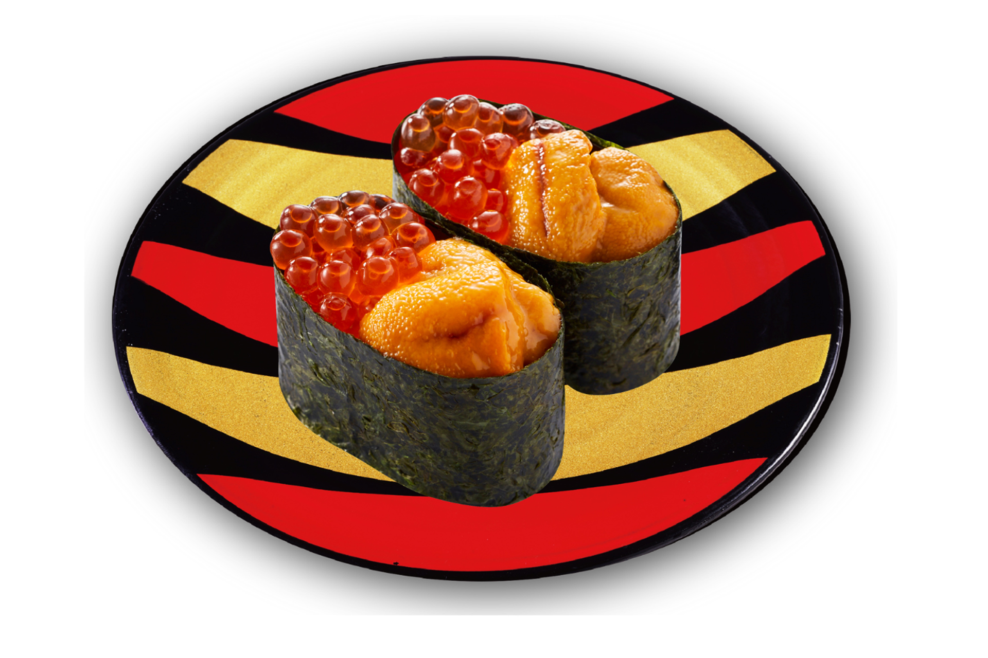 「うにいくら合盛り軍艦（2貫）」（410円～）