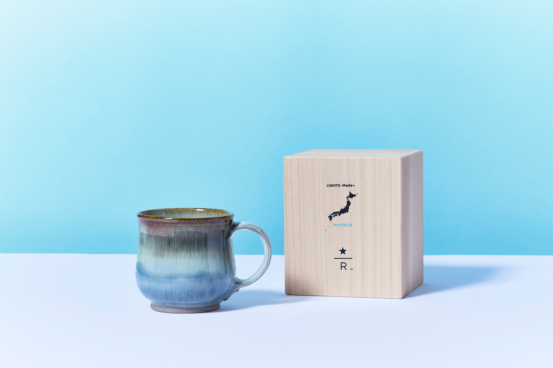 「JIMOTO Made+ 松江マグ 袖師窯330ml」（7700円）