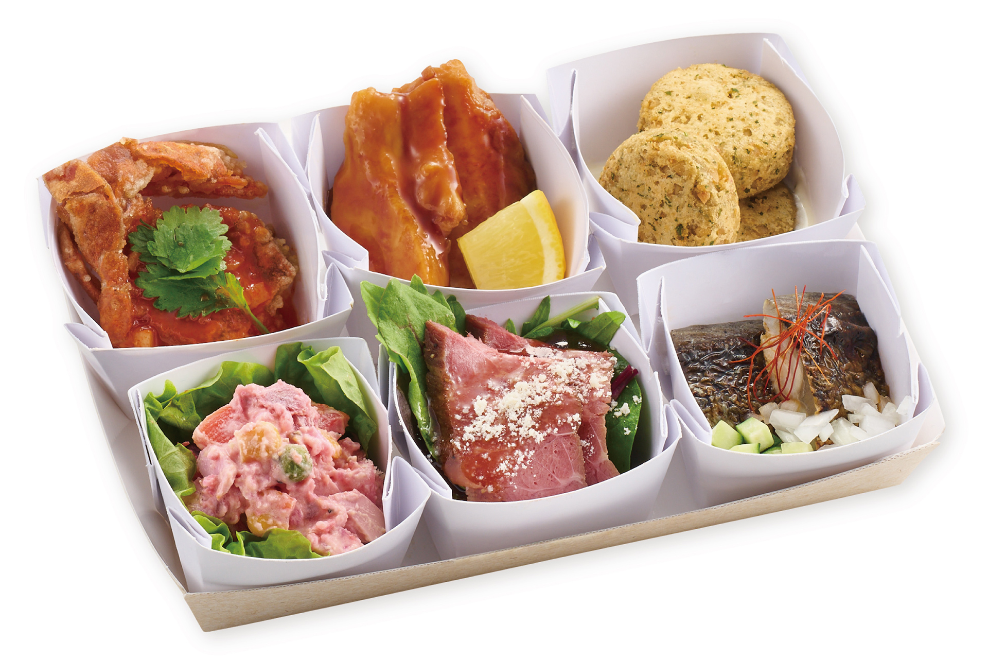 「世界の料理 6大陸セット」（1980円）