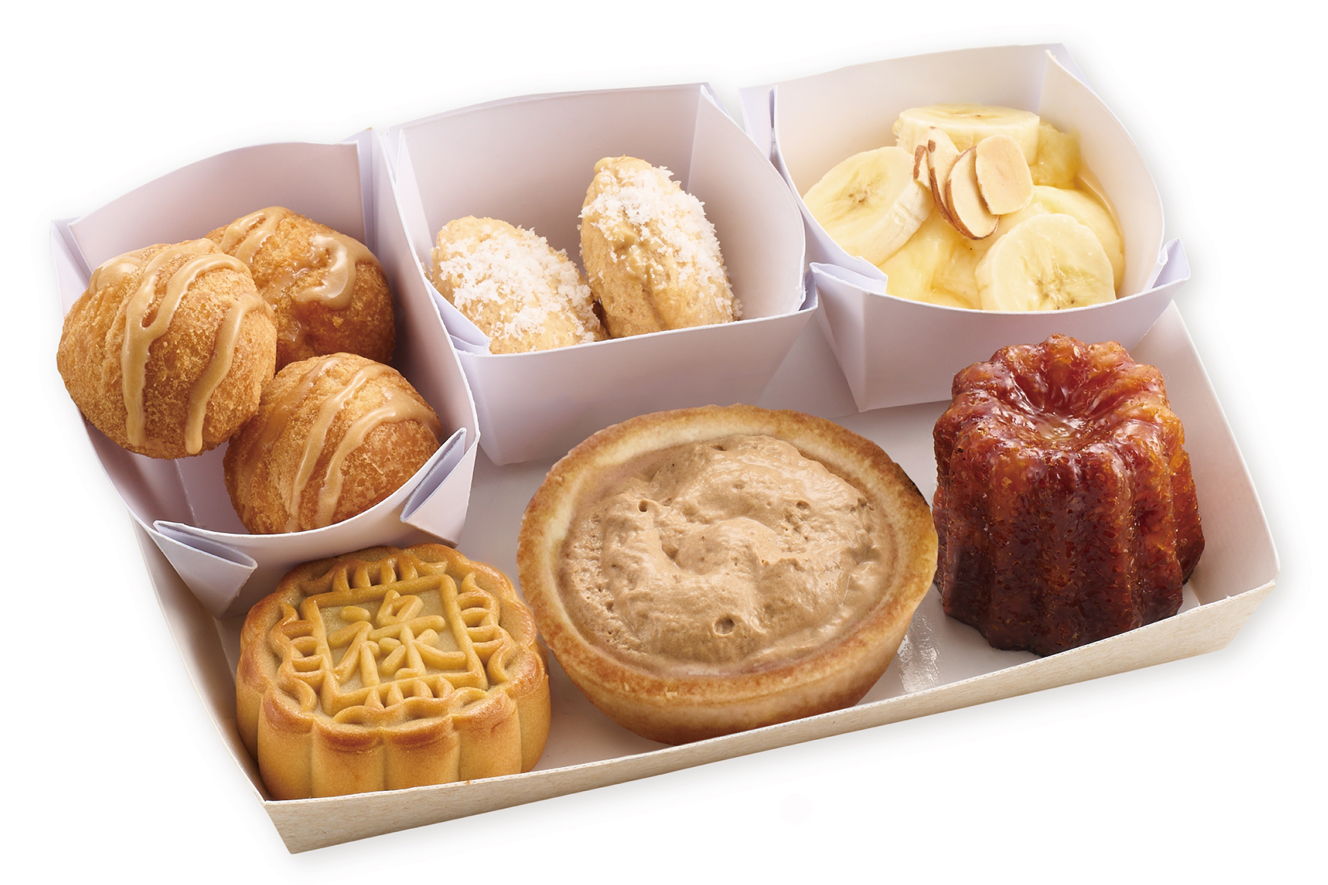 「世界のスイーツ 6大陸セット」（1980円）