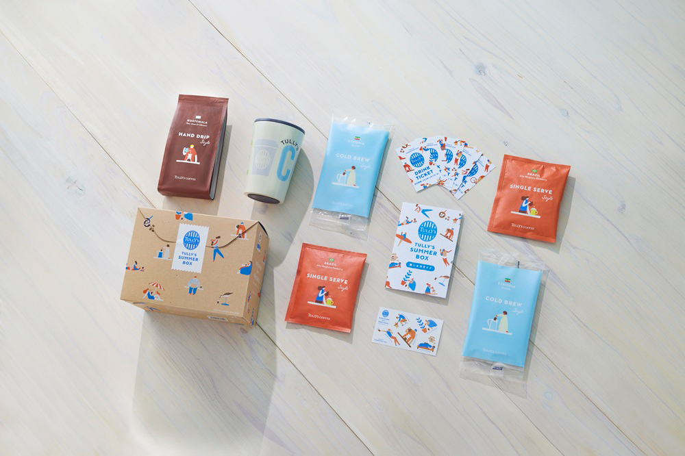 タリーズコーヒージャパン「タリーズ サマーボックス」