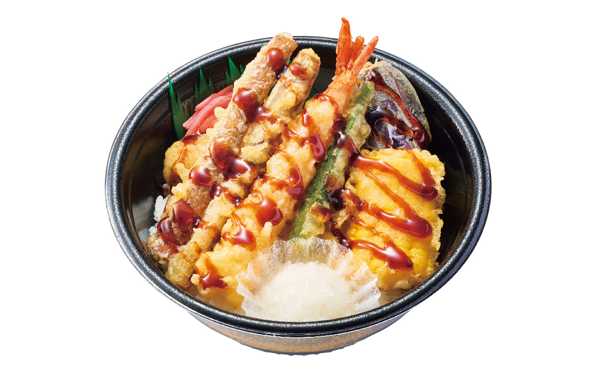 「おろし天丼」（640円）