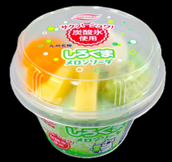 「しろくまメロンソーダ」（360円）