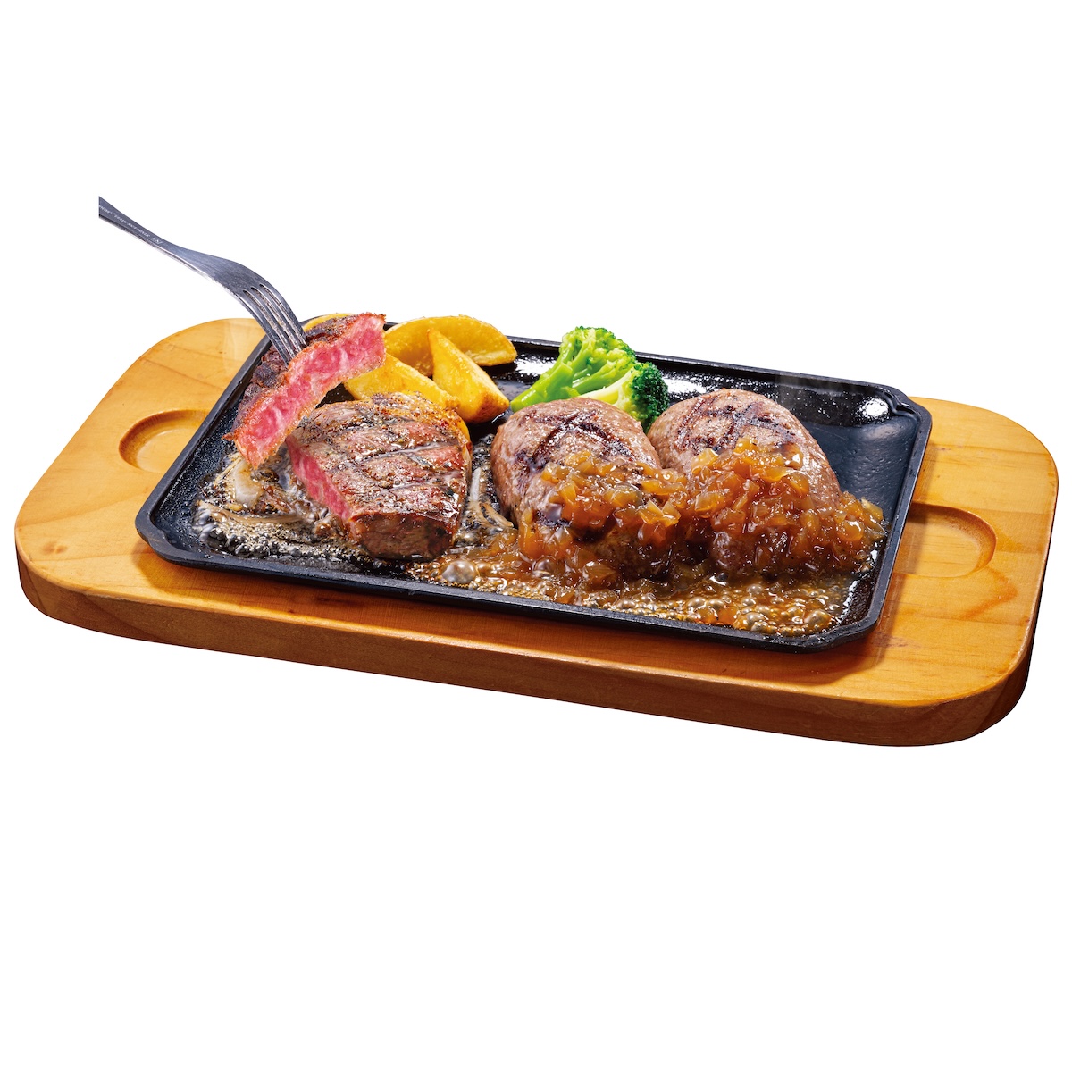 「国産牛サーロインステーキ」