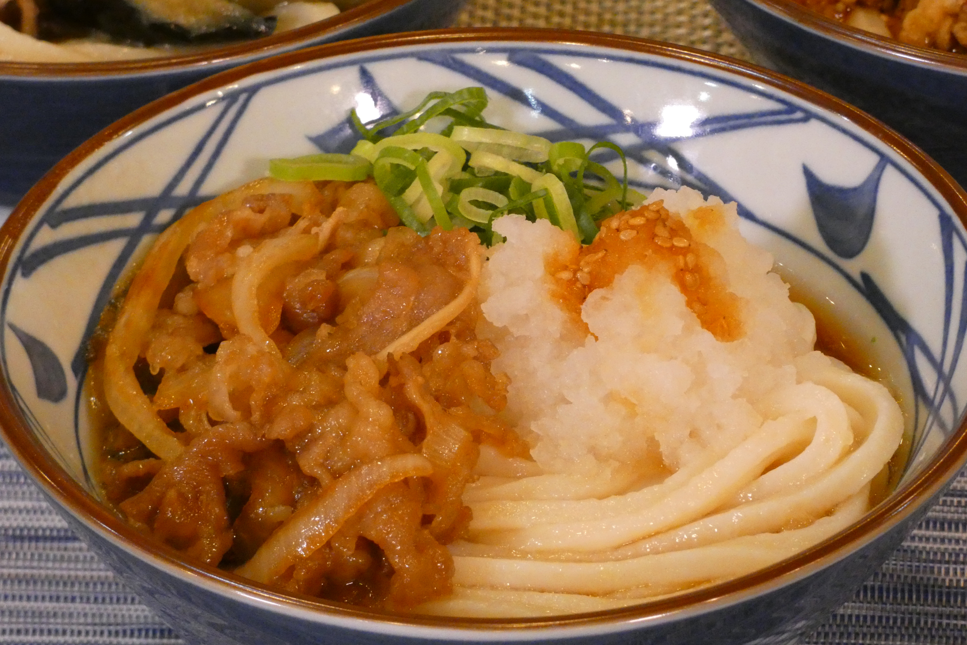 鬼おろし肉ぶっかけうどん