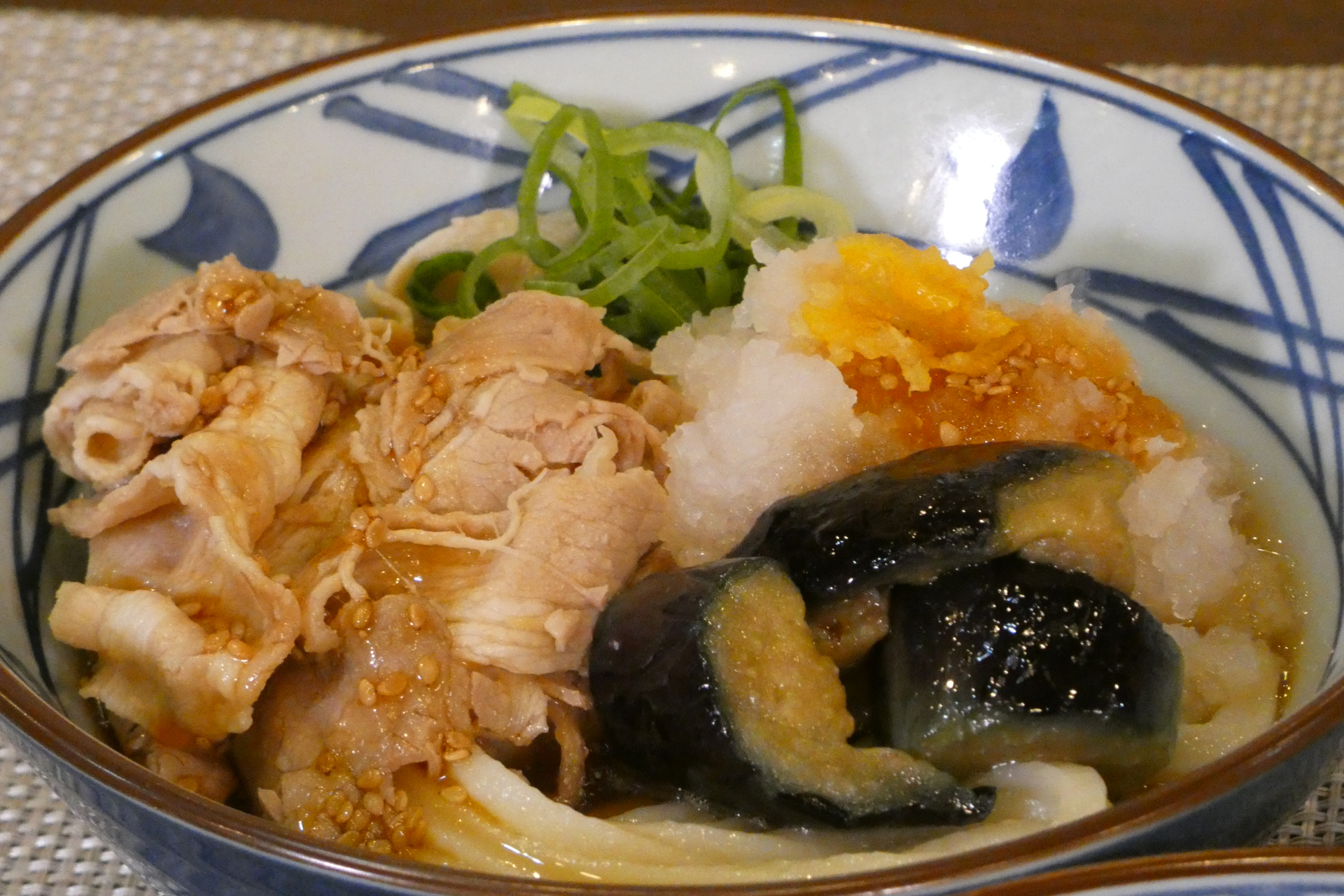 鬼おろし豚しゃぶぶっかけうどん