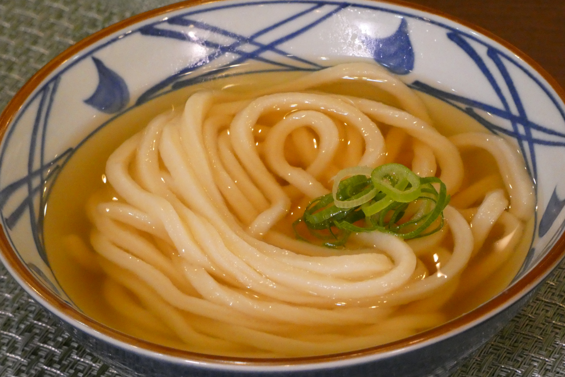 冷かけうどん