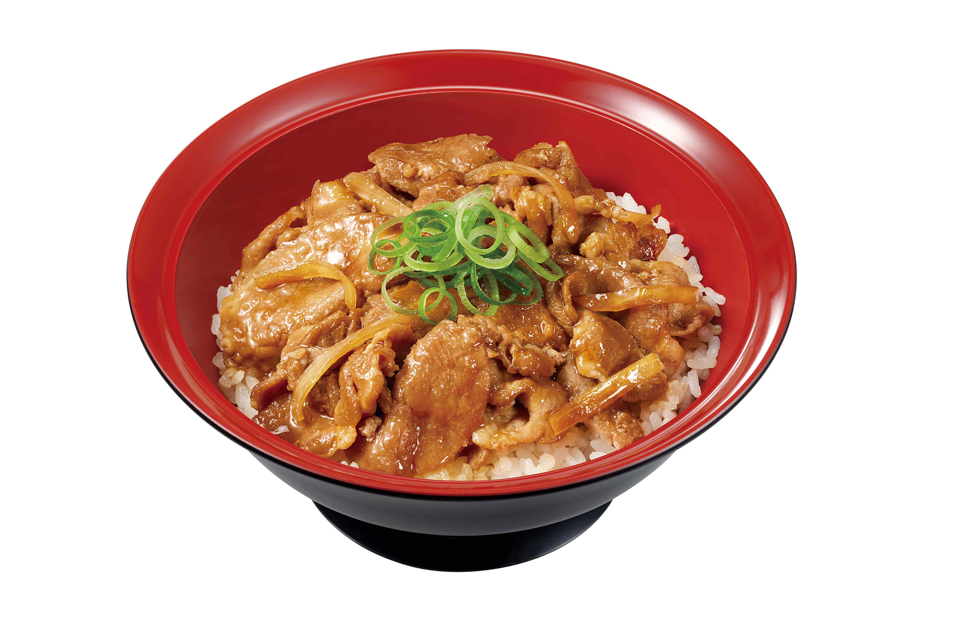 すき家「豚生姜焼き丼」