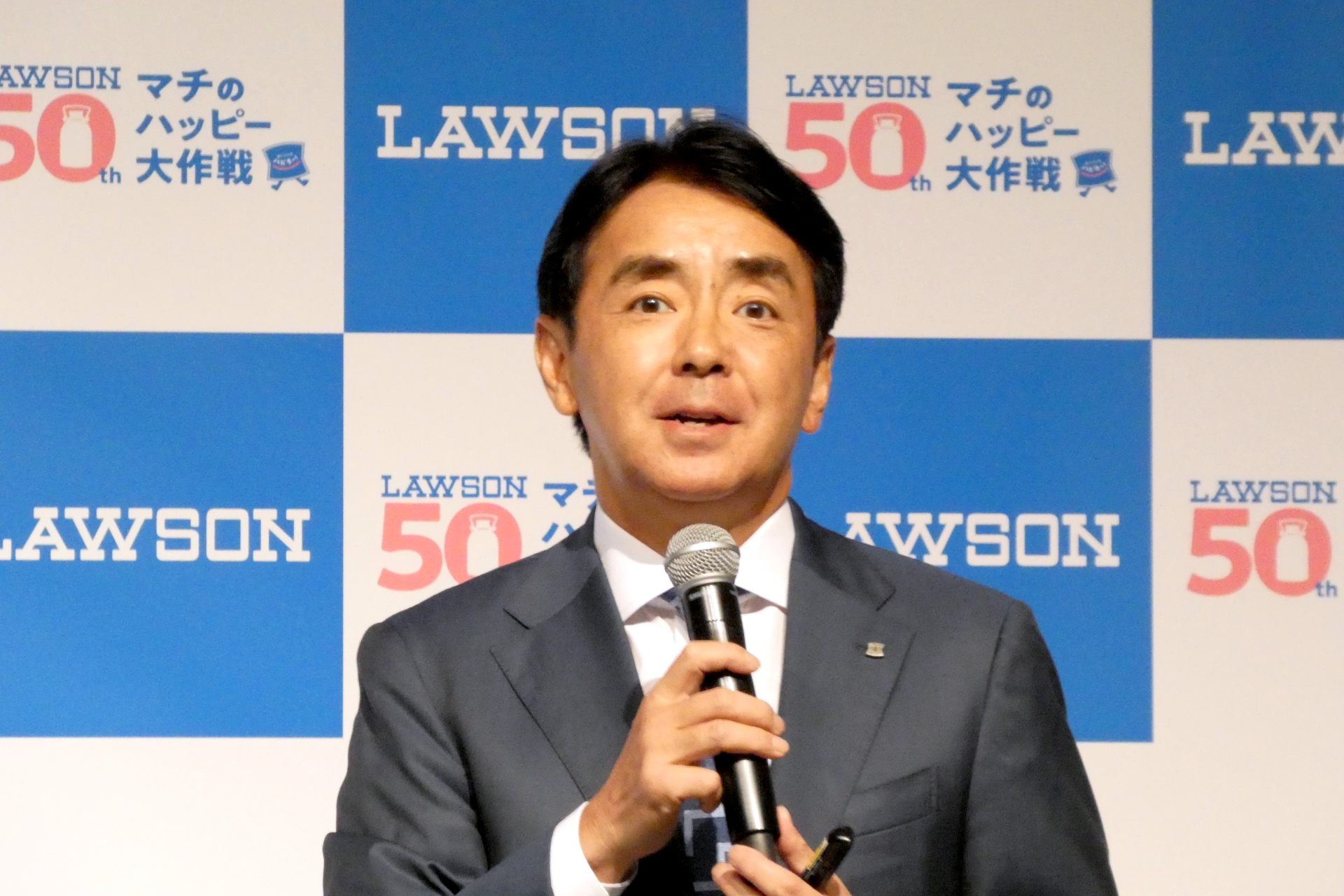 代表取締役社長の竹増貞信氏