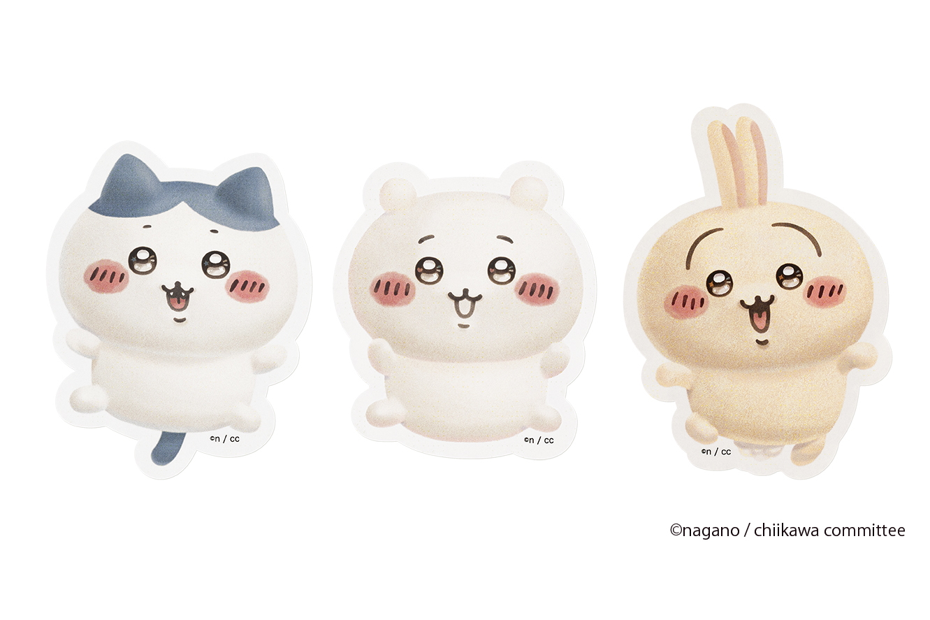 コラボ限定オリジナルデザインステッカー（全3種）