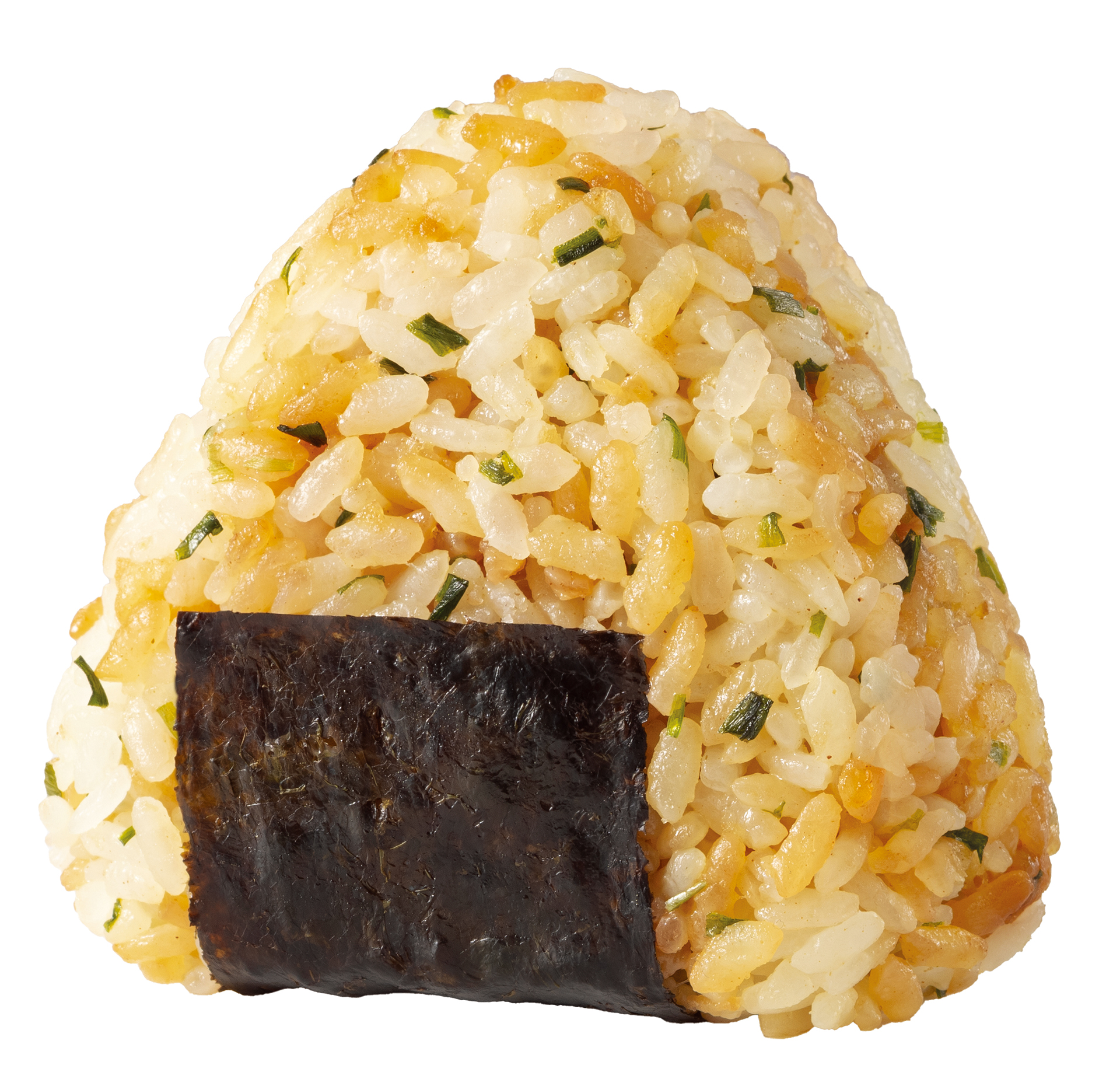 「天神屋監修 元祖たぬきむすび」（168円）