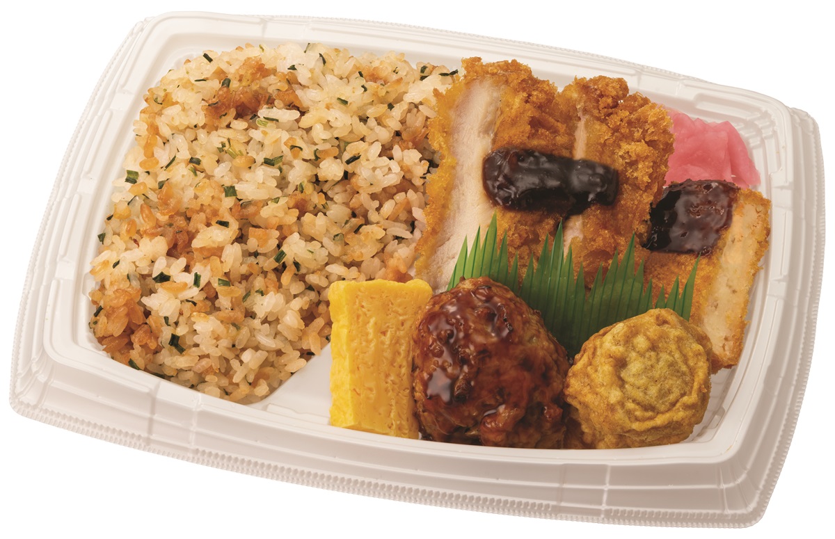 「天神屋監修 たぬきごはん弁当」（646円）