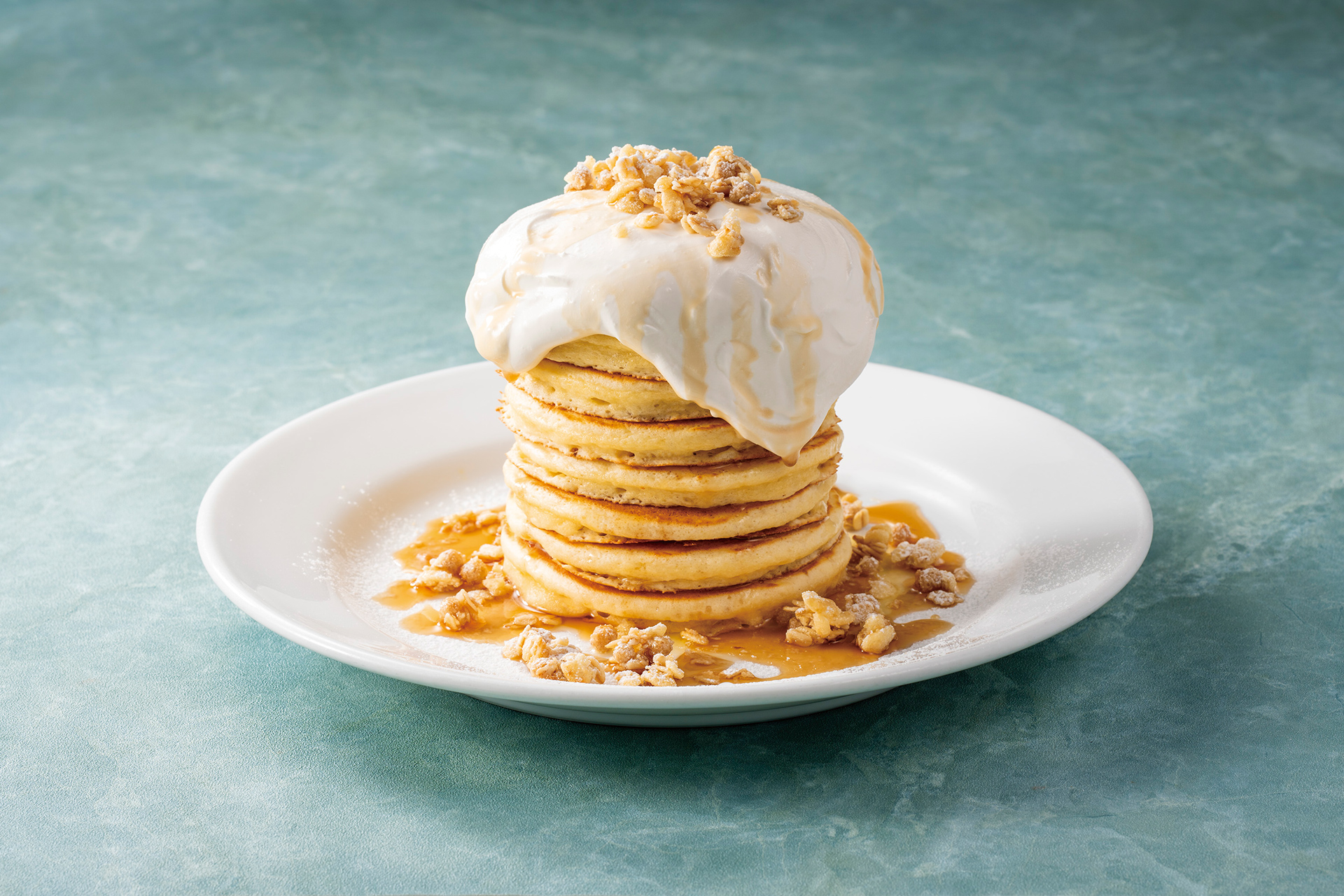 タワーパンケーキ～国産小麦粉きたほなみ使用（1496円）