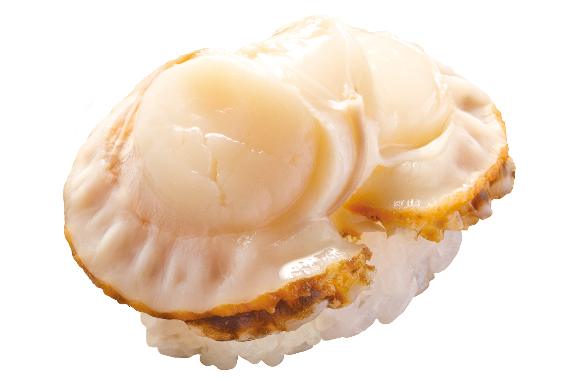 「青森県産 大粒蒸しほたて」（110円）