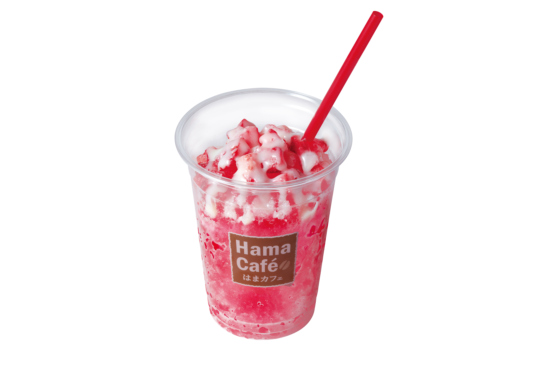 「シャリシャリかき氷（いちご練乳）」（363円）