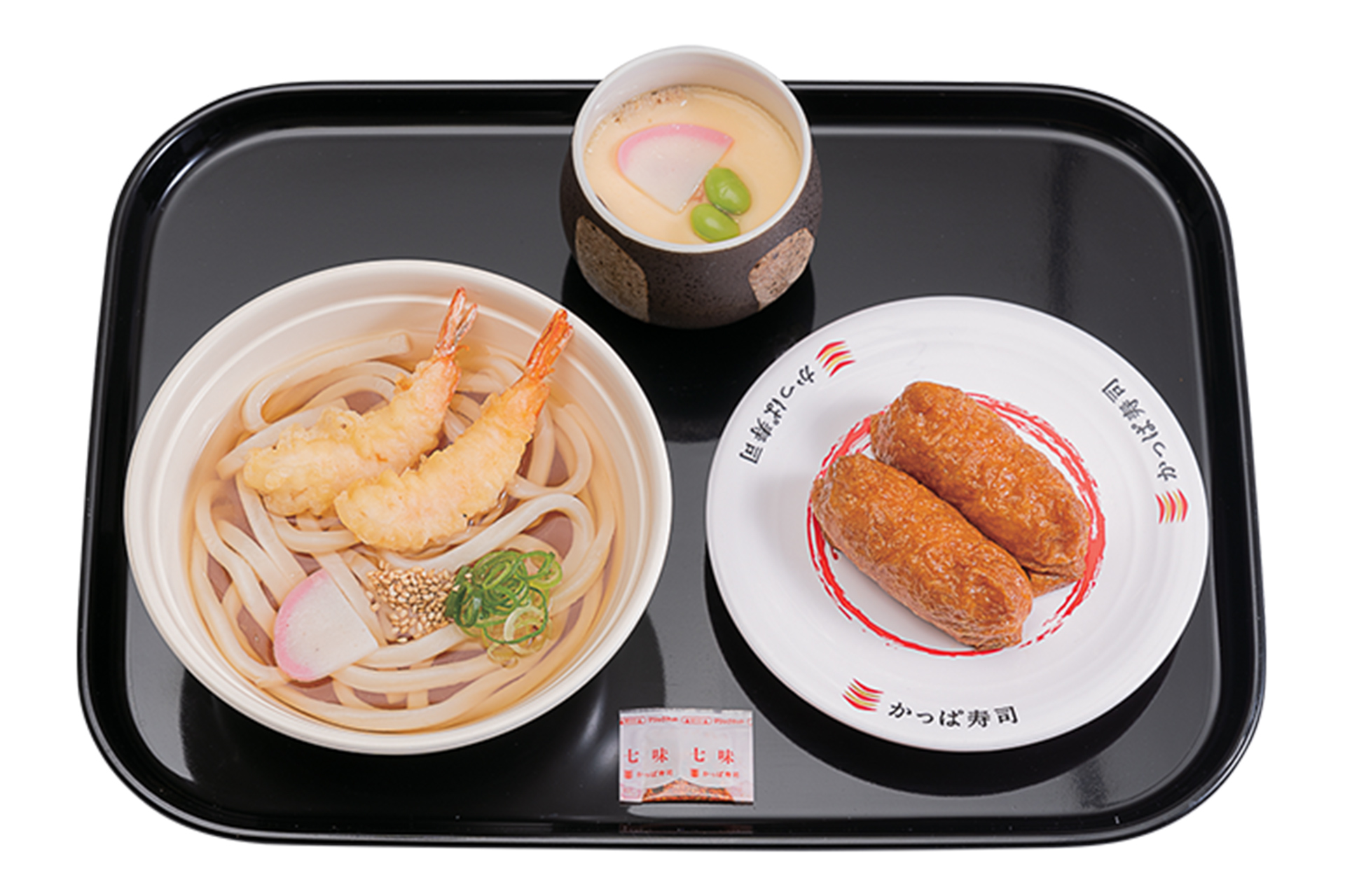 「贅沢大えび天丼 あおさの味噌汁セット」（990円～）
