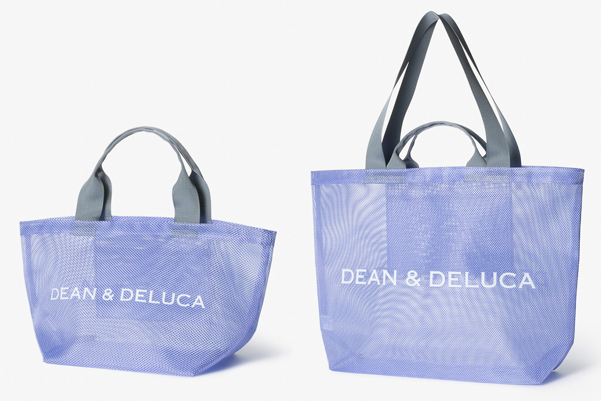 DEAN & DELUCA「メッシュトートバッグ ライラック」