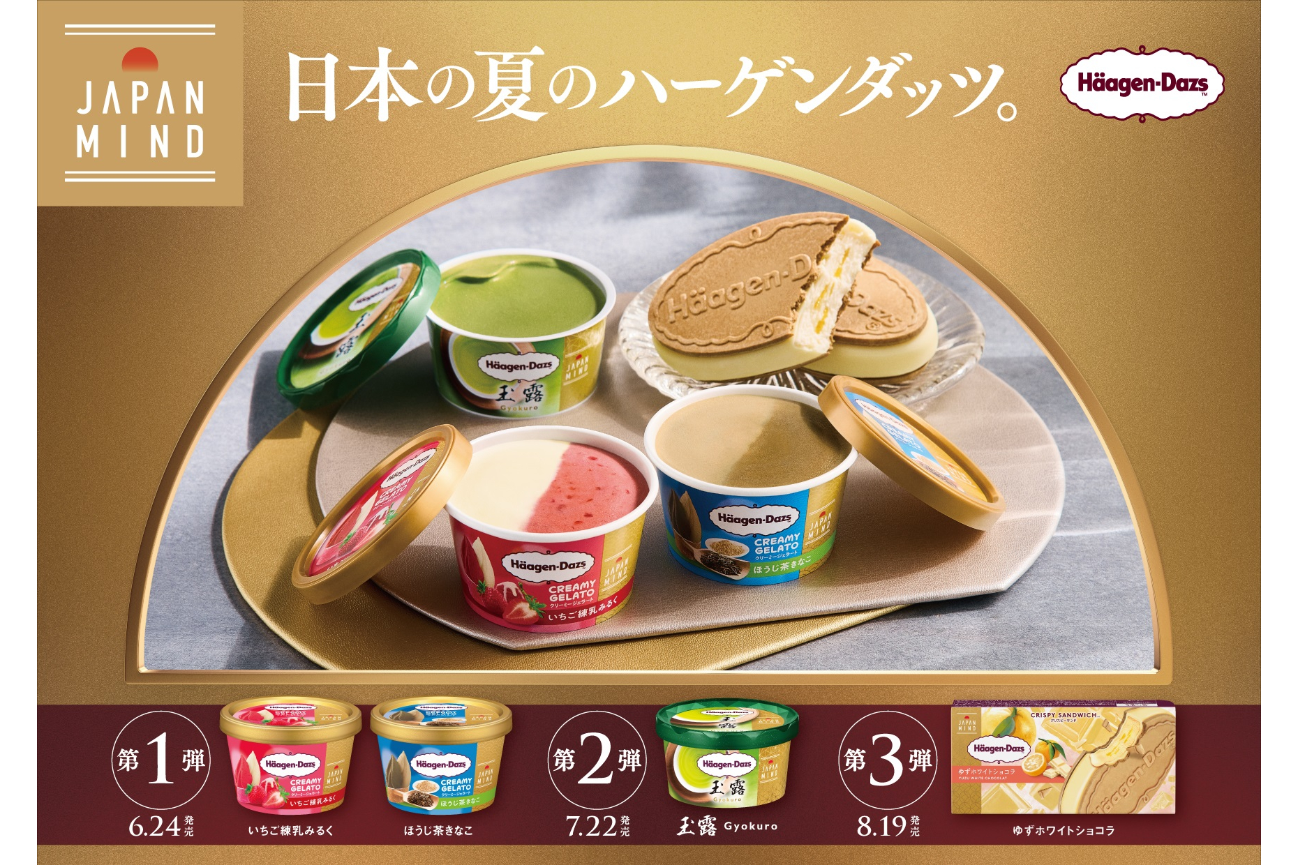 「JAPAN MIND」プロジェクトから登場する4商品