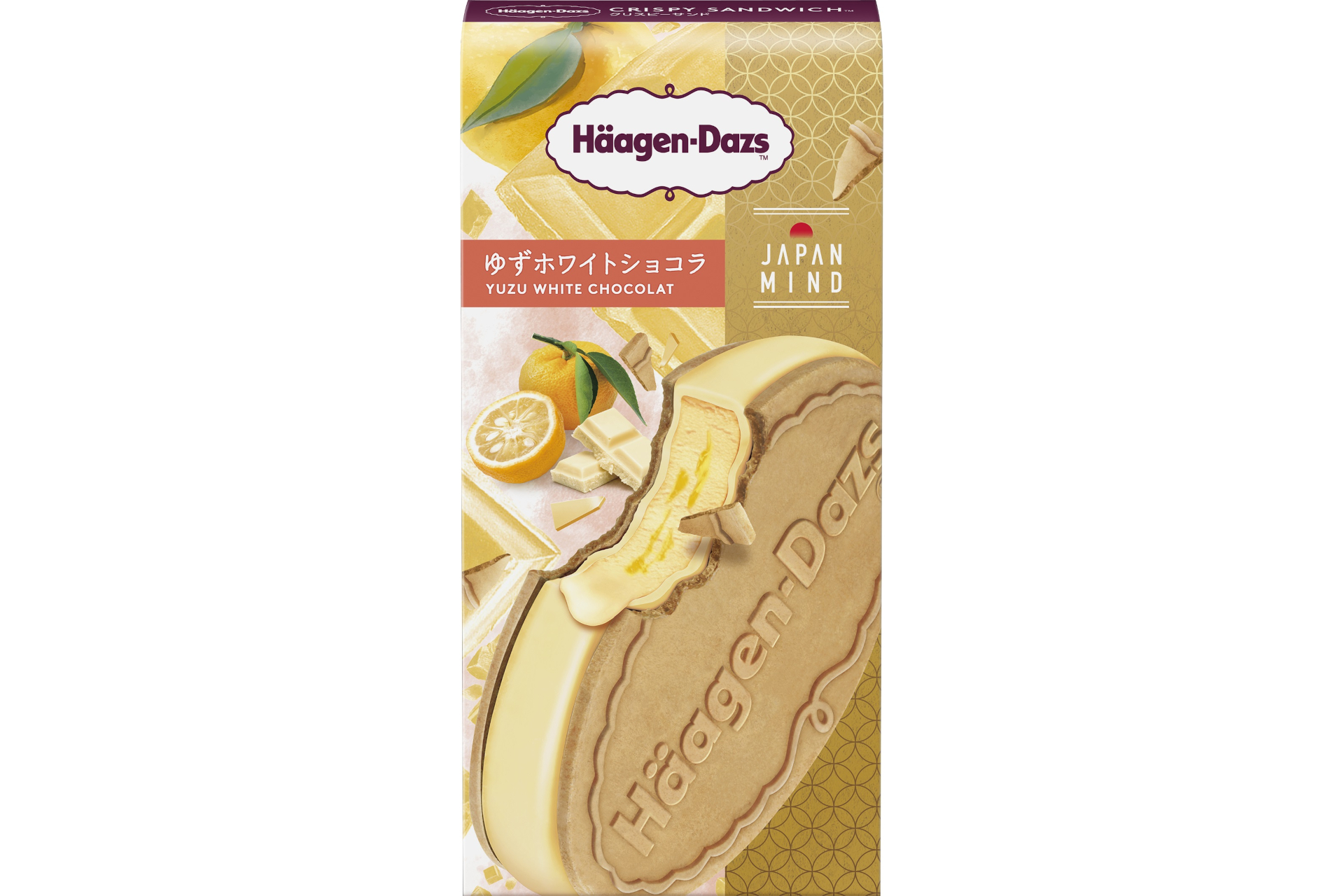 ハーゲンダッツ クリスピーサンド ゆずホワイトショコラ