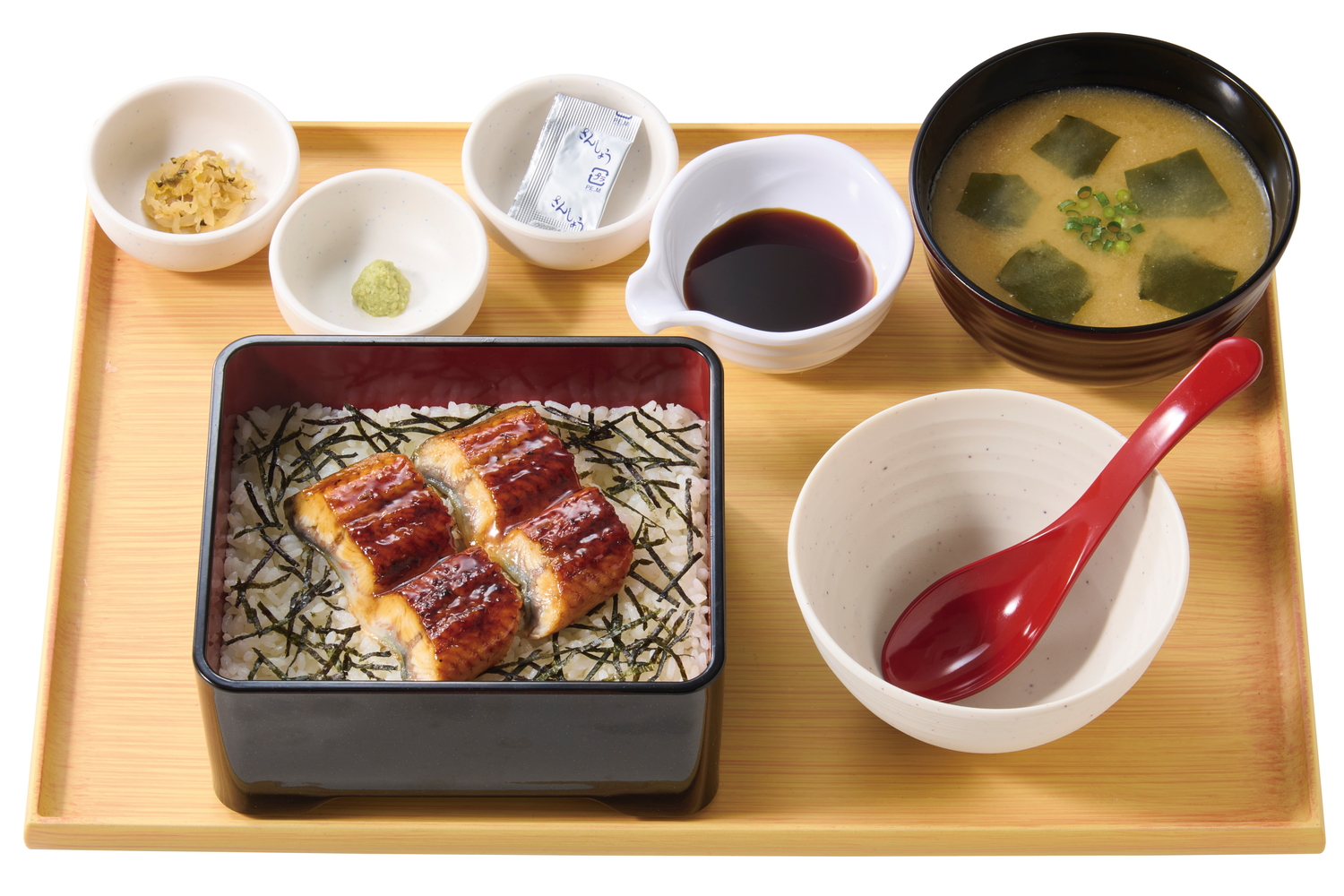 「うなぎまぶし定食」（1290円）