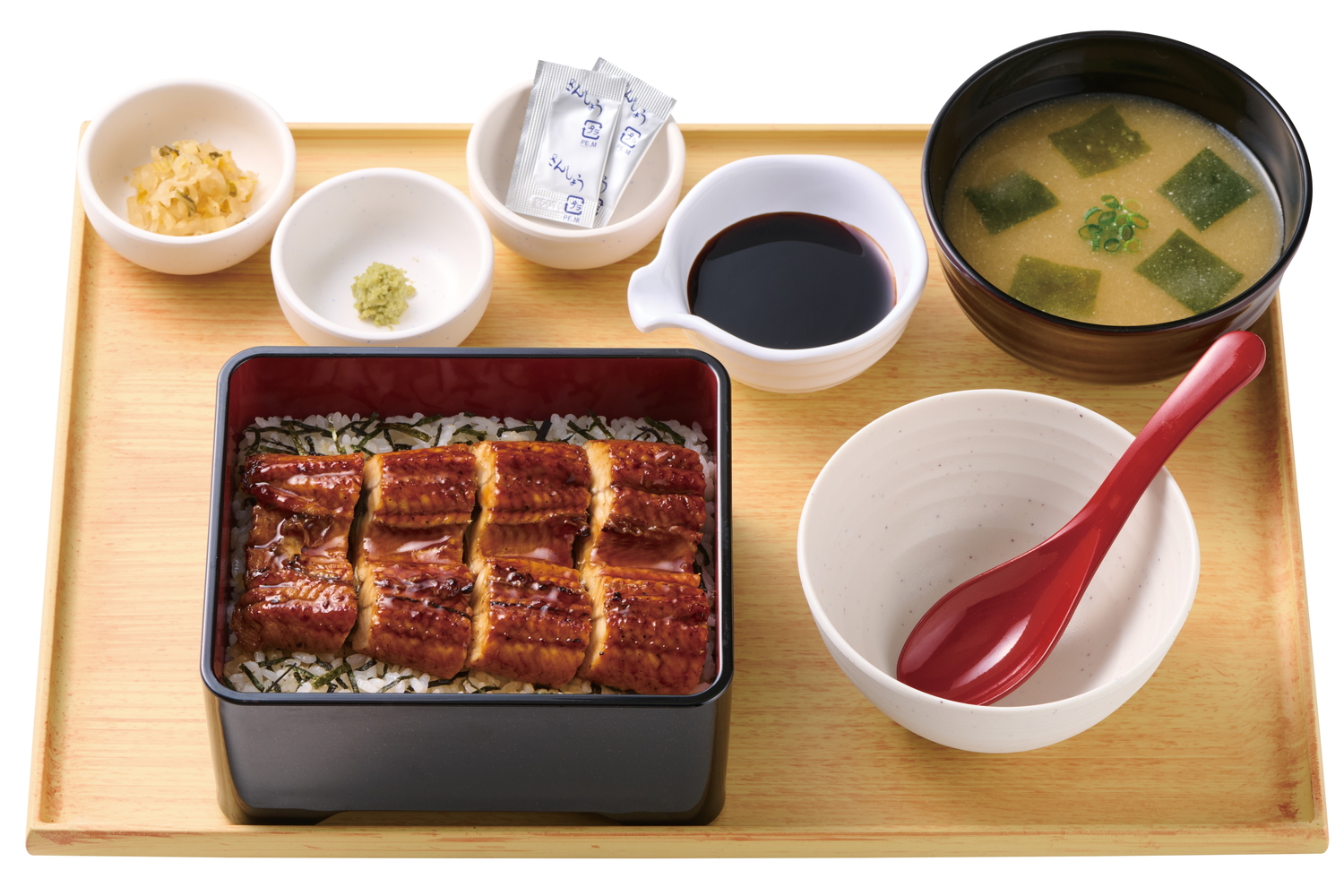 「上うなぎまぶし定食」（2090円）