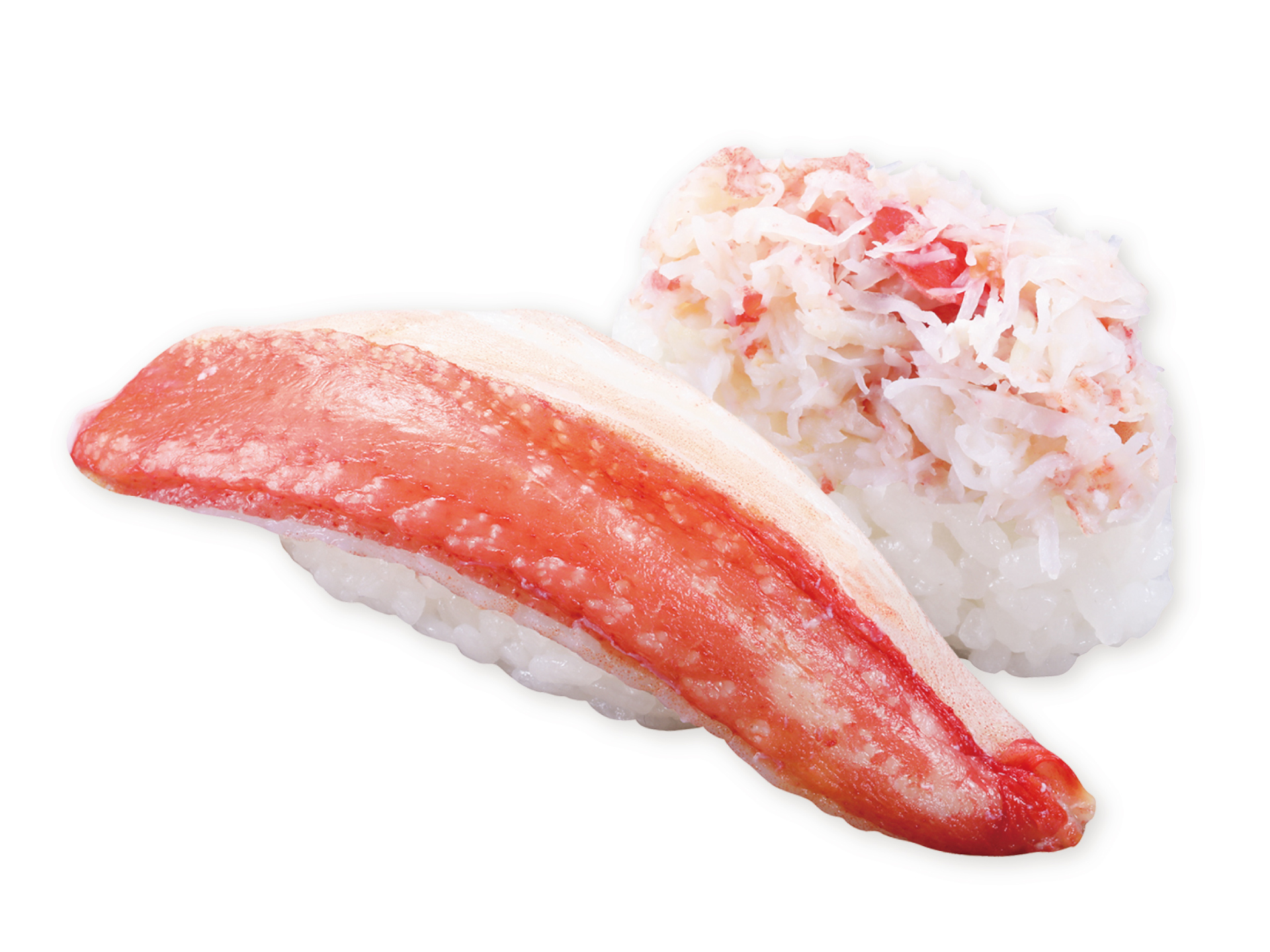 「かに二種盛り」 （390円）