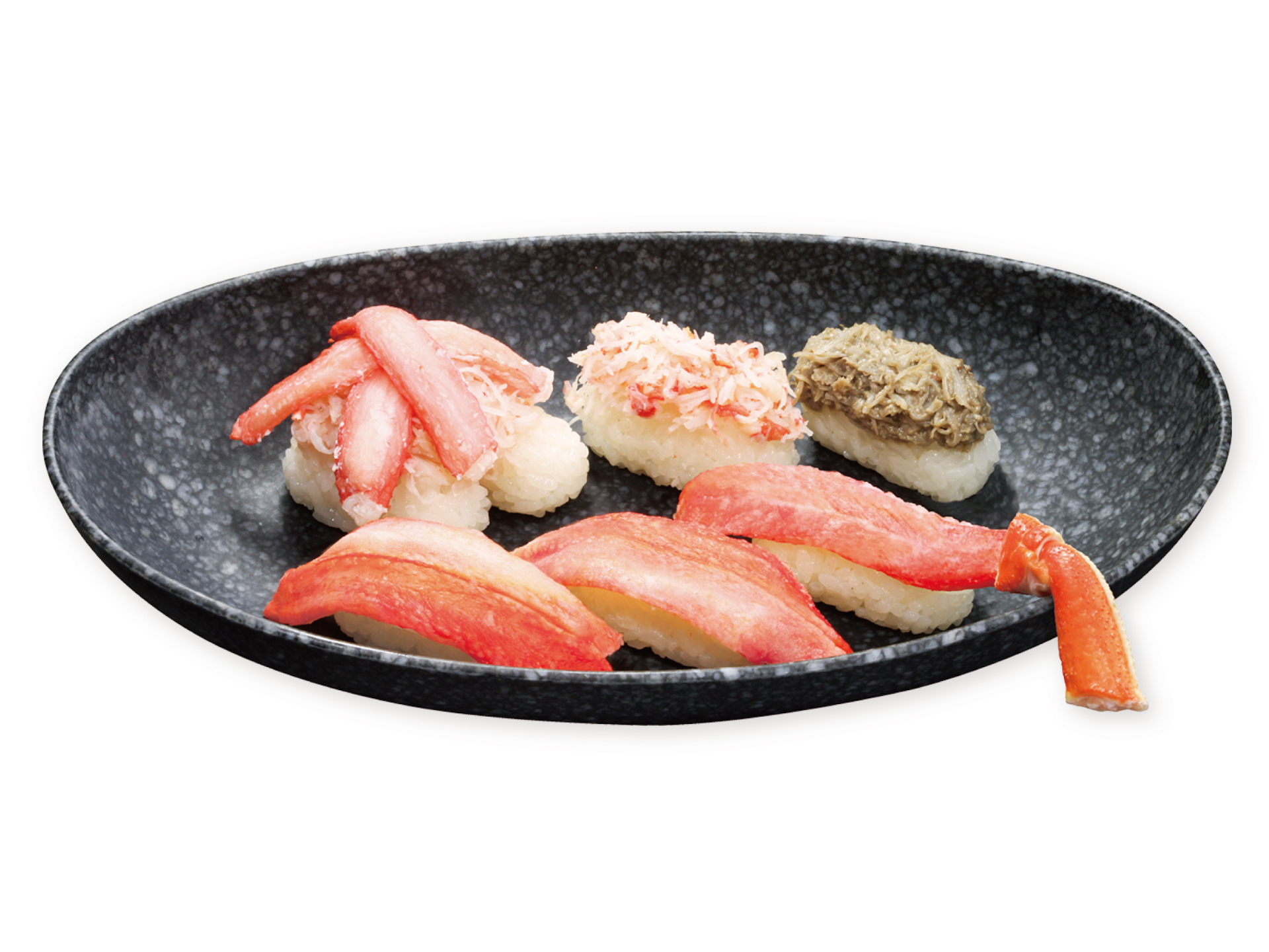 「贅沢かに盛り合わせ」 （1490円）