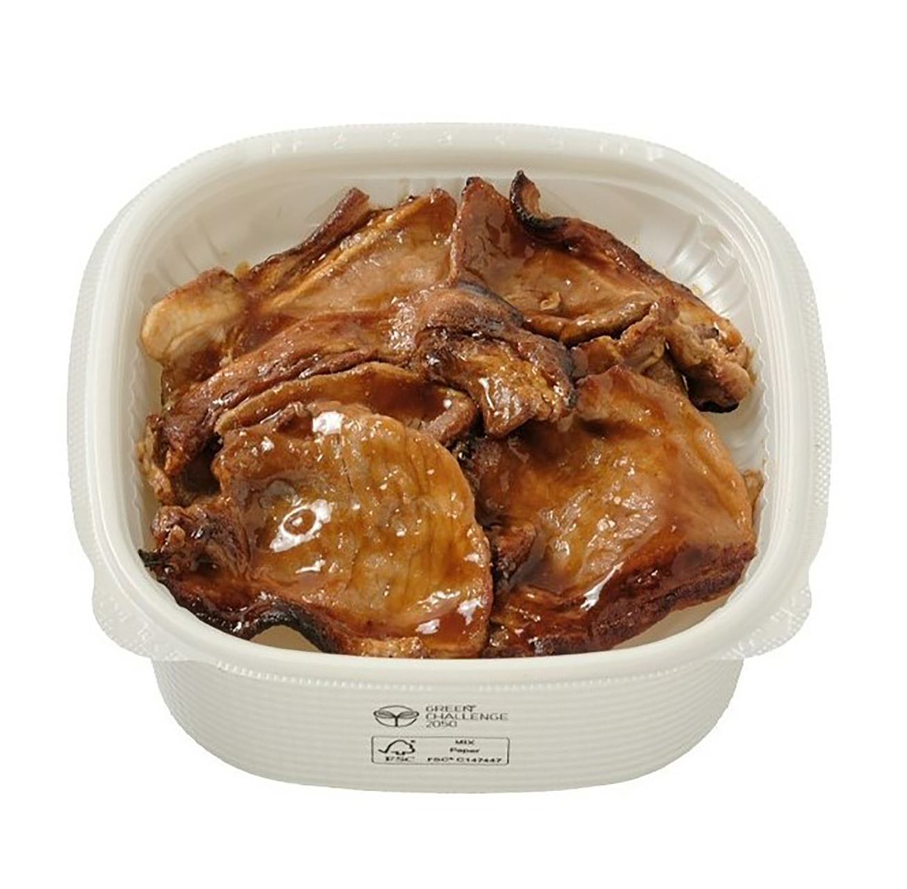 「炭火焼き豚みそ丼　秩父味噌ダレ」（669円）