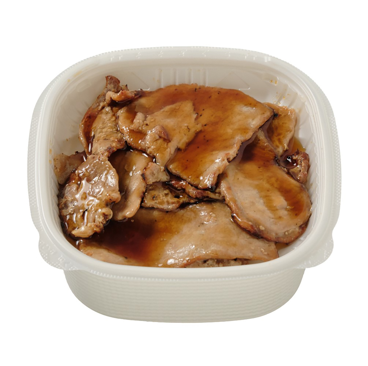 「炭火焼き豚丼 千葉県産醤油本膳使用」（669円）