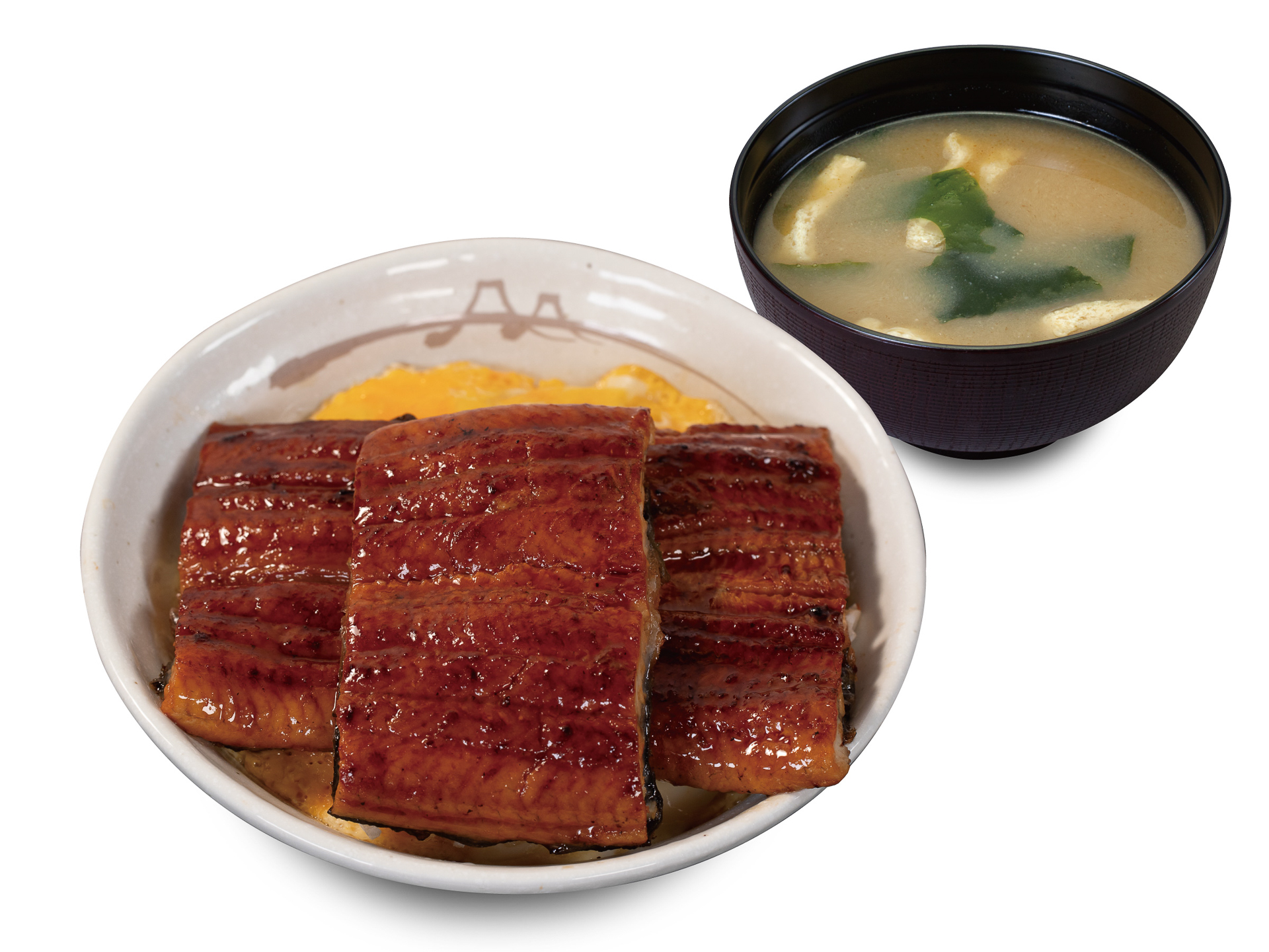 「うなたま丼」（1130円/ダブル 1830円/トリプル 2530円）