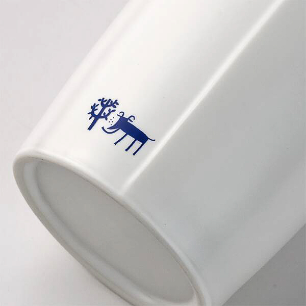 「アイスブレンド＆紙コップ風タンブラーセット」ロゴデザイン