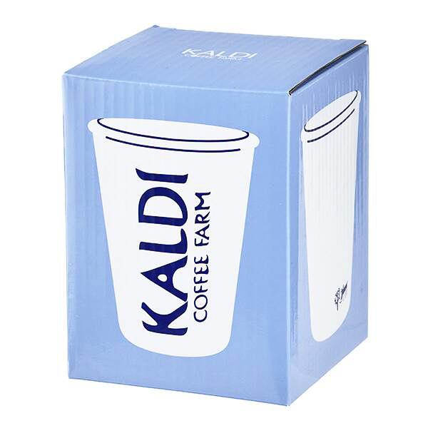 「アイスブレンド＆紙コップ風タンブラーセット」ロゴデザイン