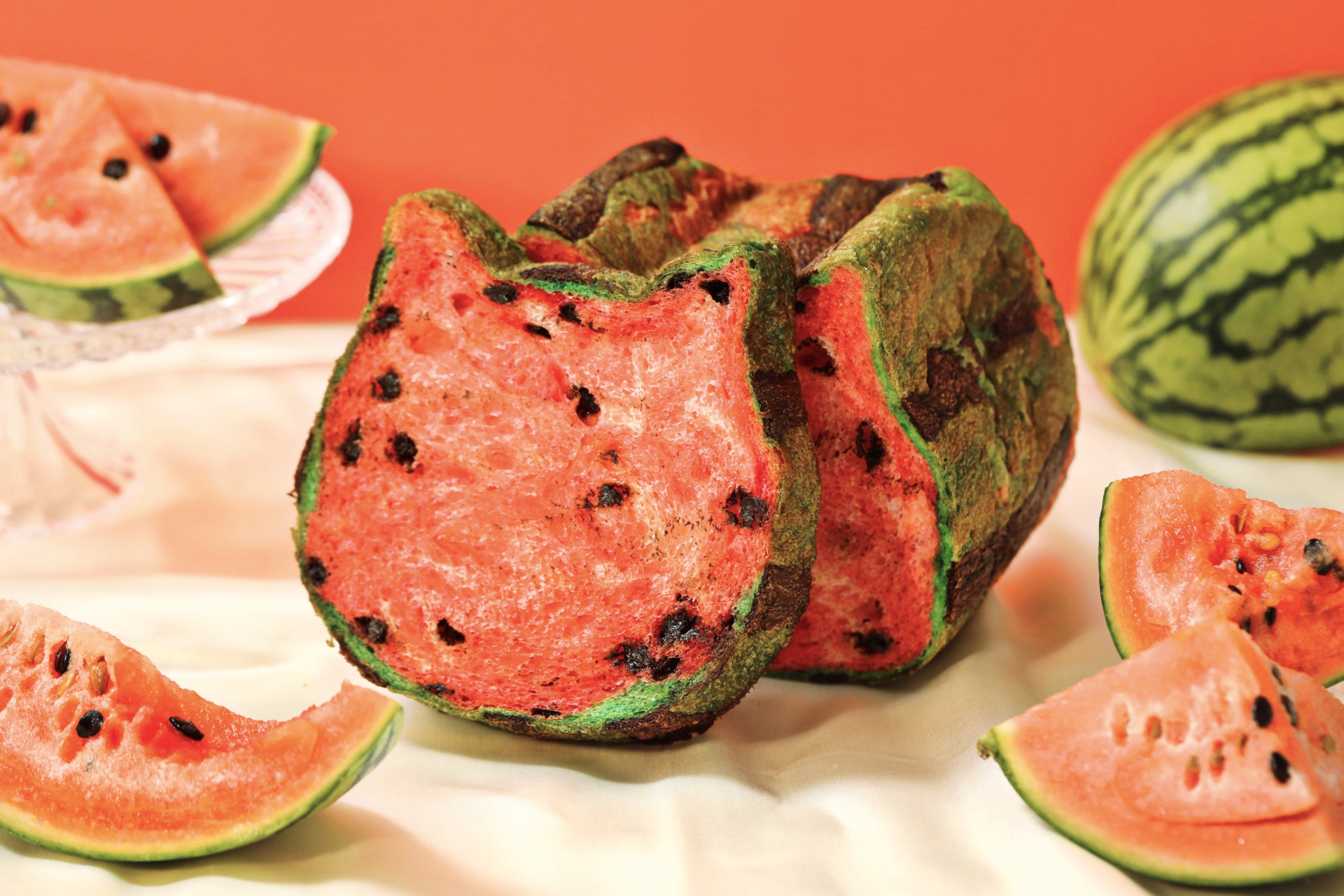 ねこねこ食パン スイカ