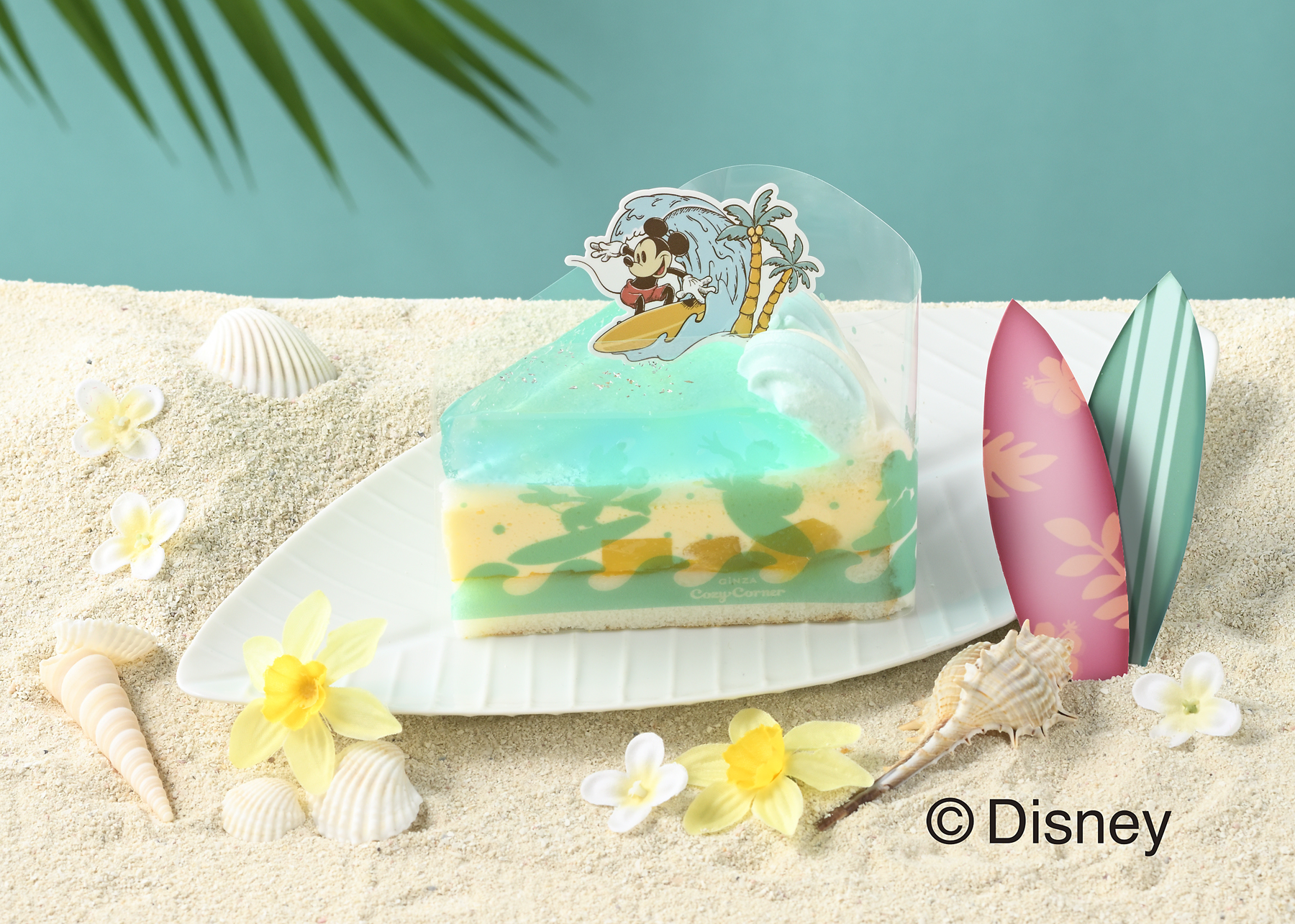 「＜ミッキー＆フレンズ＞サーフィンケーキ」（626円）