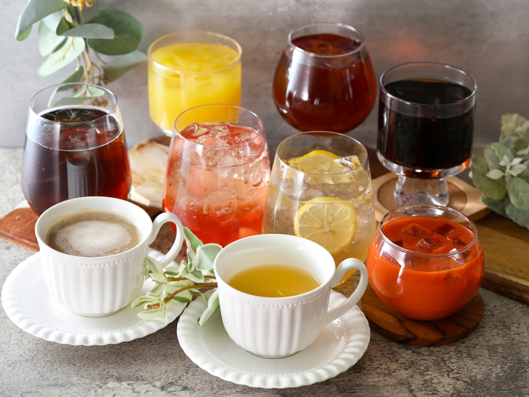 ドリンクにのせてフロートに