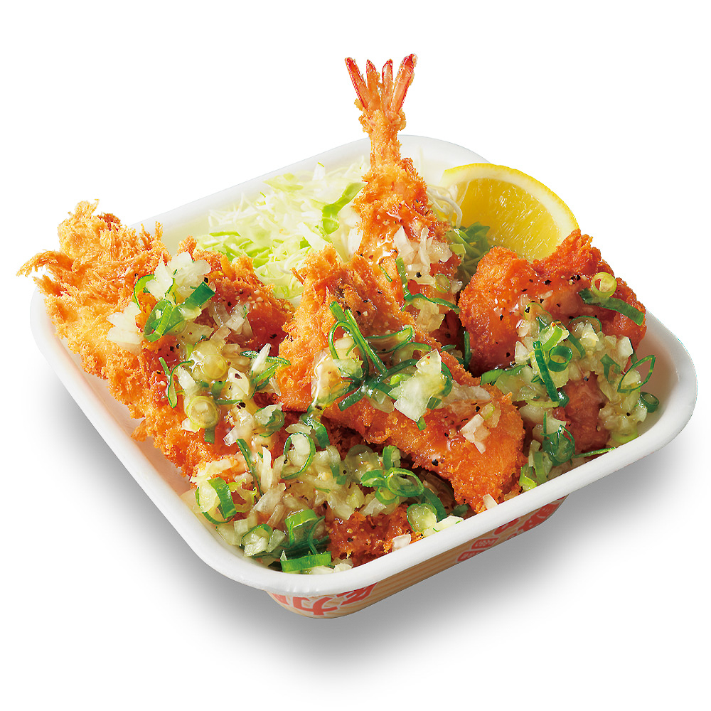 「ねぎ塩カツ丼弁当」（928円）