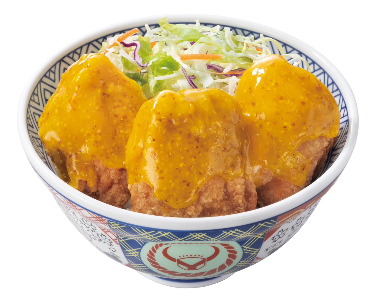 ハニーマスタードから揚げ丼