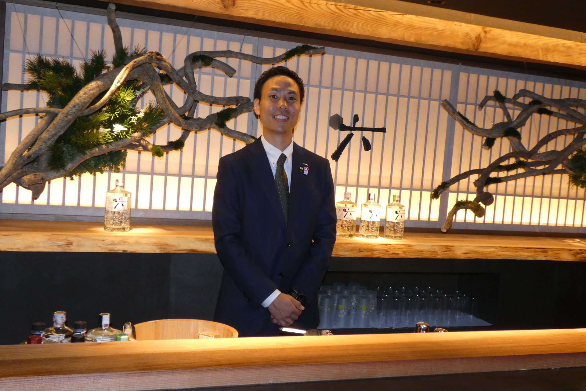 スピリッツ本部 リキュール・スピリッツ部の京谷季樹氏