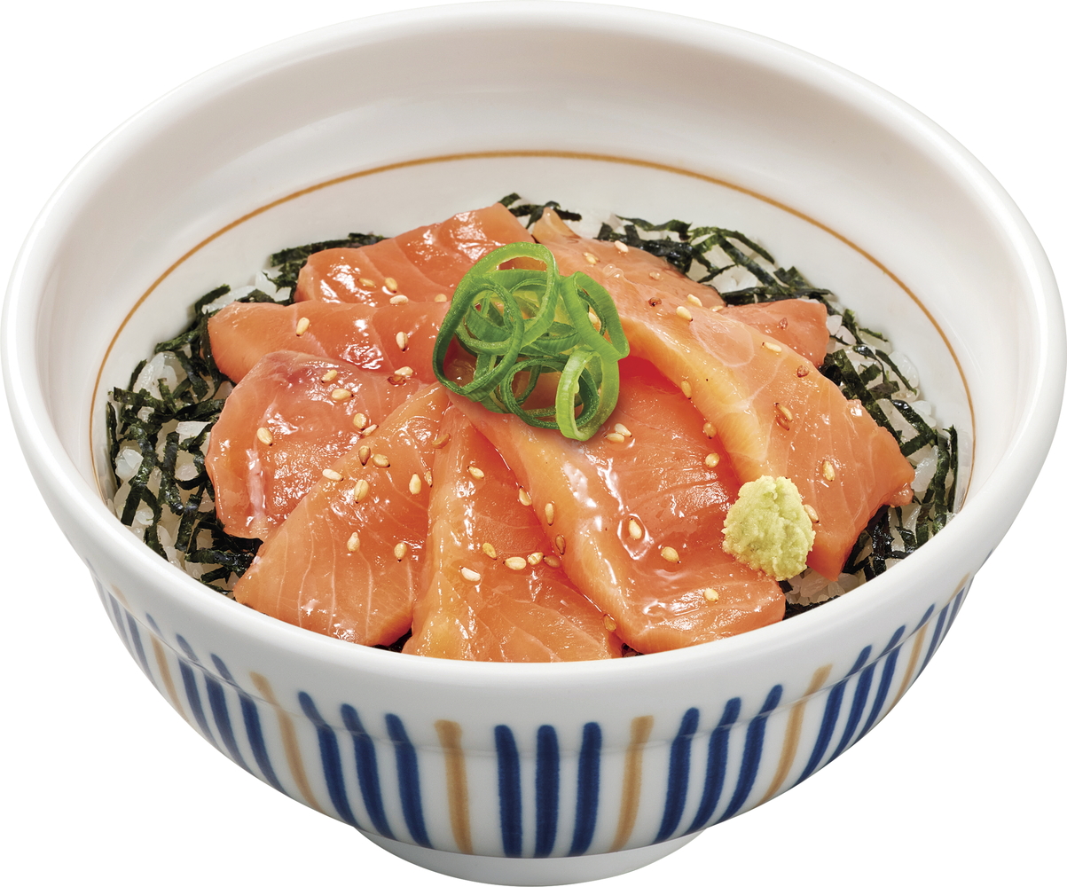 なか卯「サーモン丼」