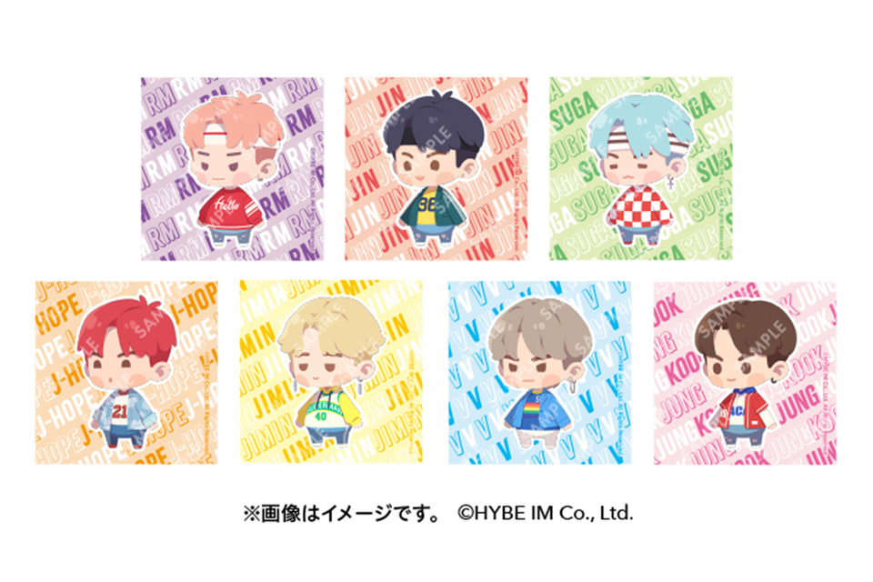 スシロー×BTS Island:インザソム、コラボ限定寿司やグッズ付きソフト