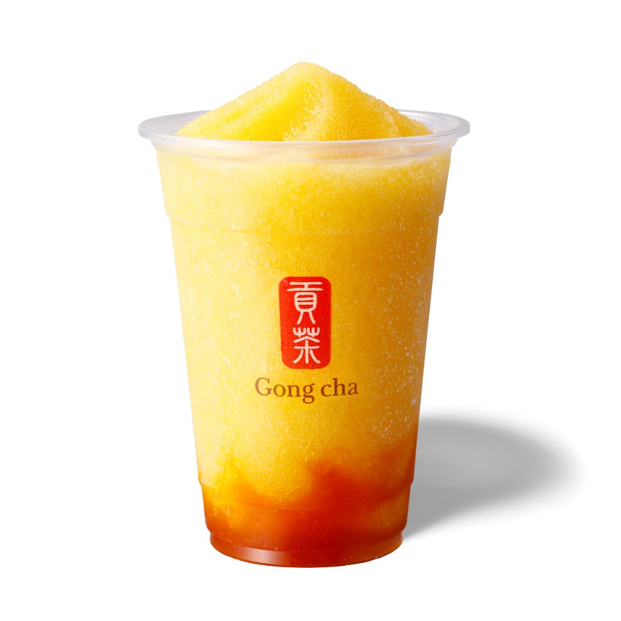 「マンゴーピーチ阿里山 ジェラッティー」（FROZEN/M・650円）