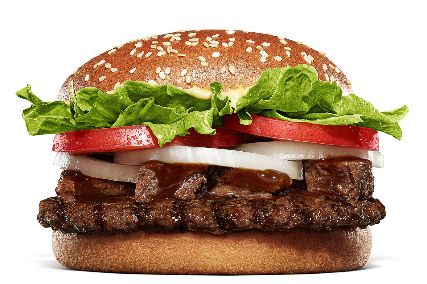 バーガーキング「ステーキソースワッパー」（990円/セット 1290円）