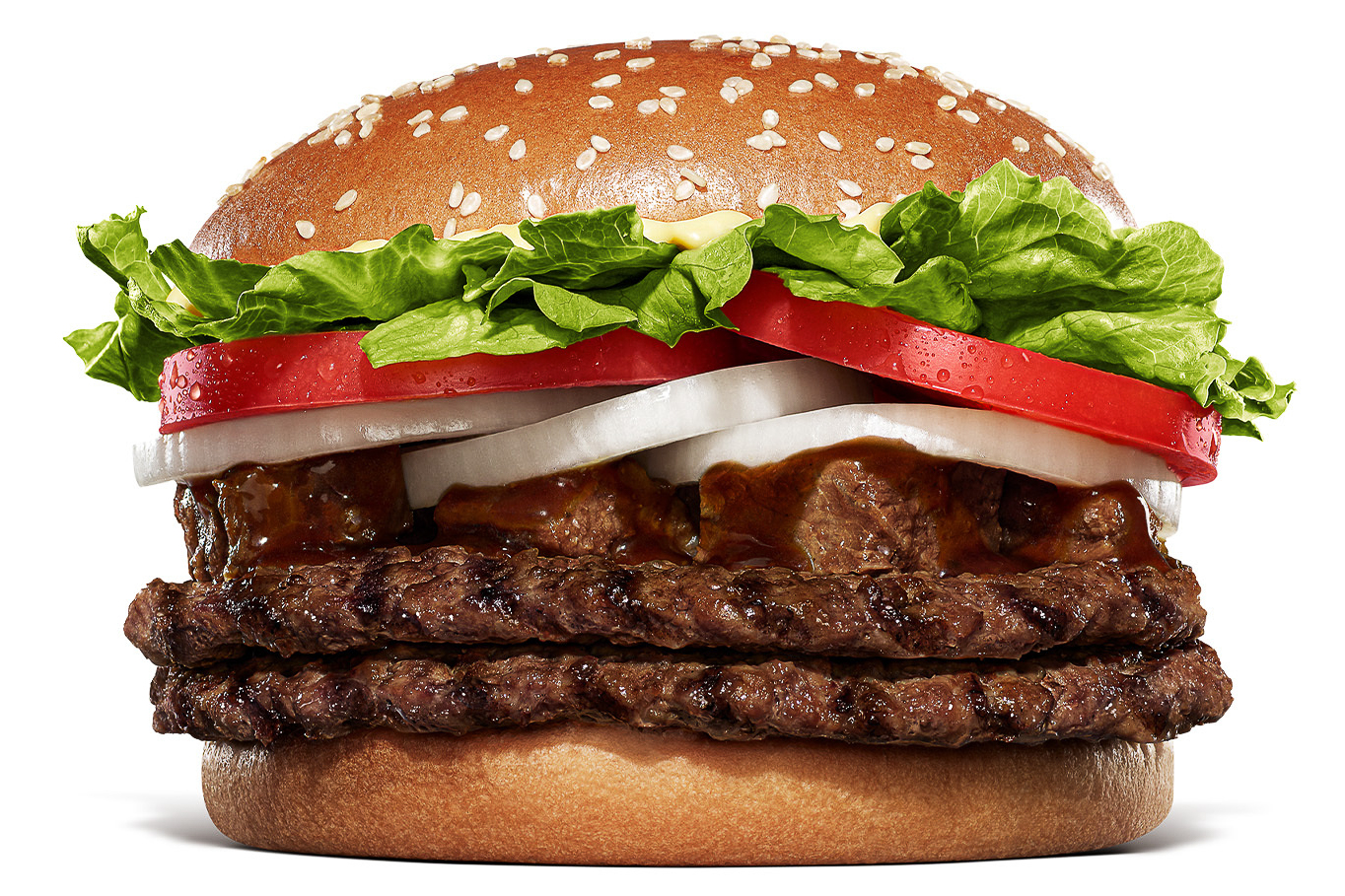 「ダブルステーキソースワッパー」（1340円/セット 1640円）