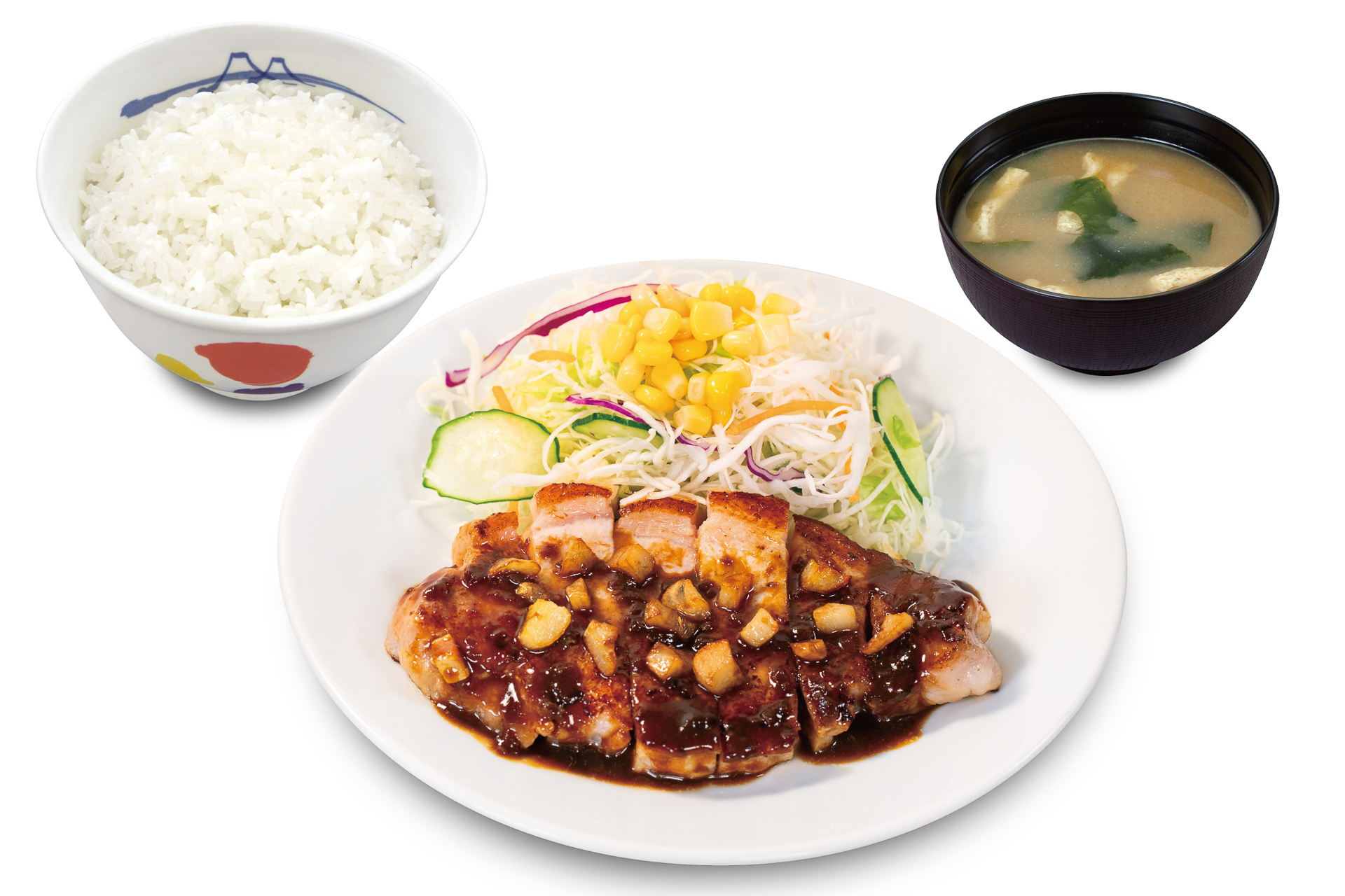 松屋「国産雪国育ち厚切りトンテキ」