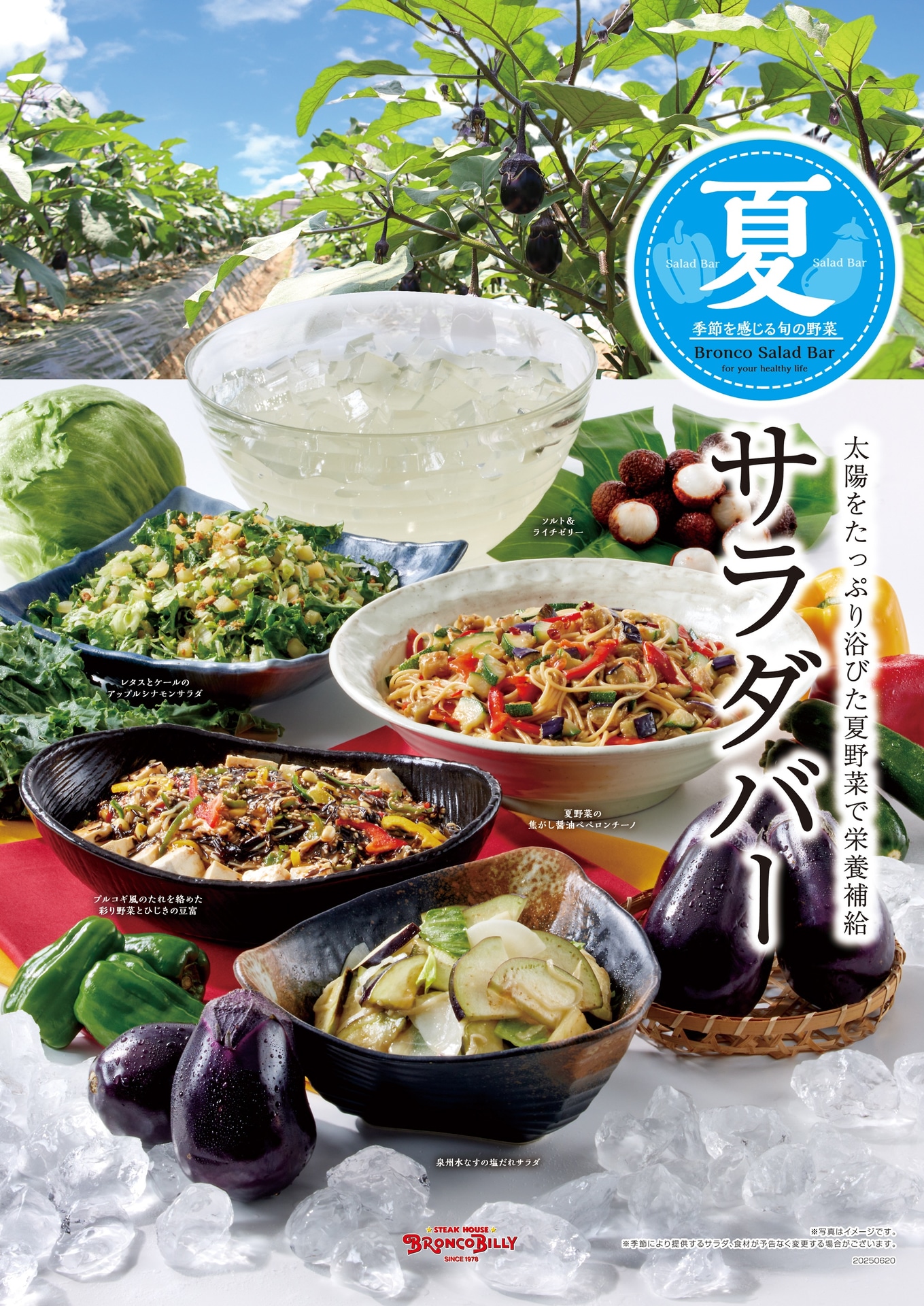 ブロンコビリー「夏サラダバー」