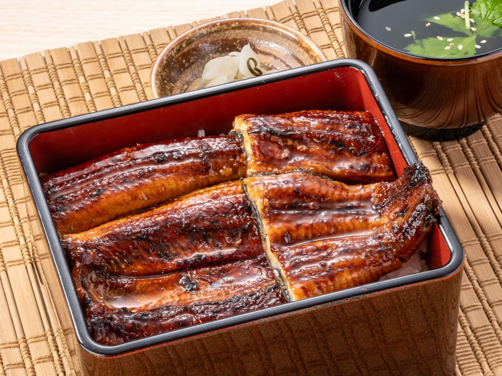 「うな重（竹）」（2209円）