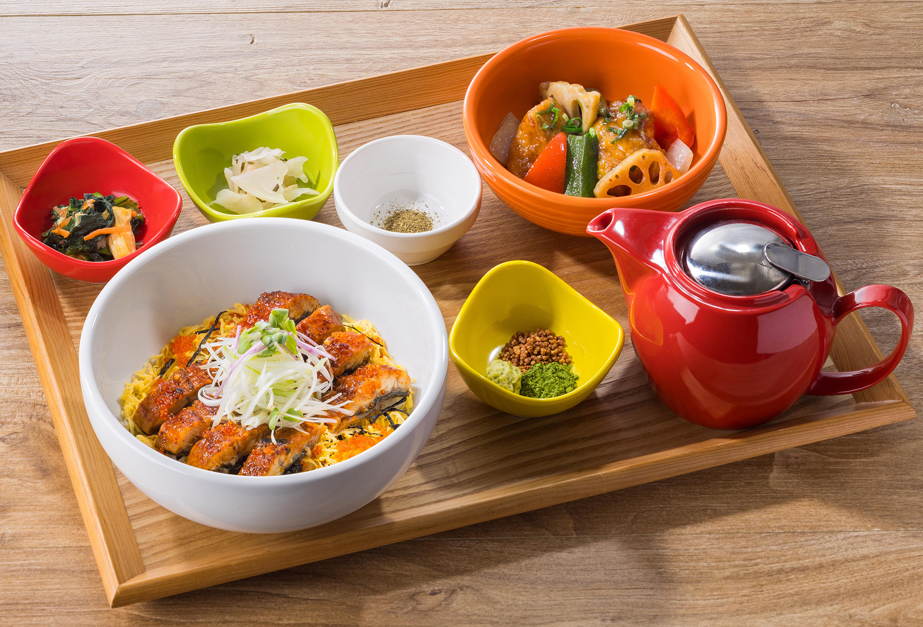 「うなぎご飯ひつまむしstyle&選べる副菜（1759円）